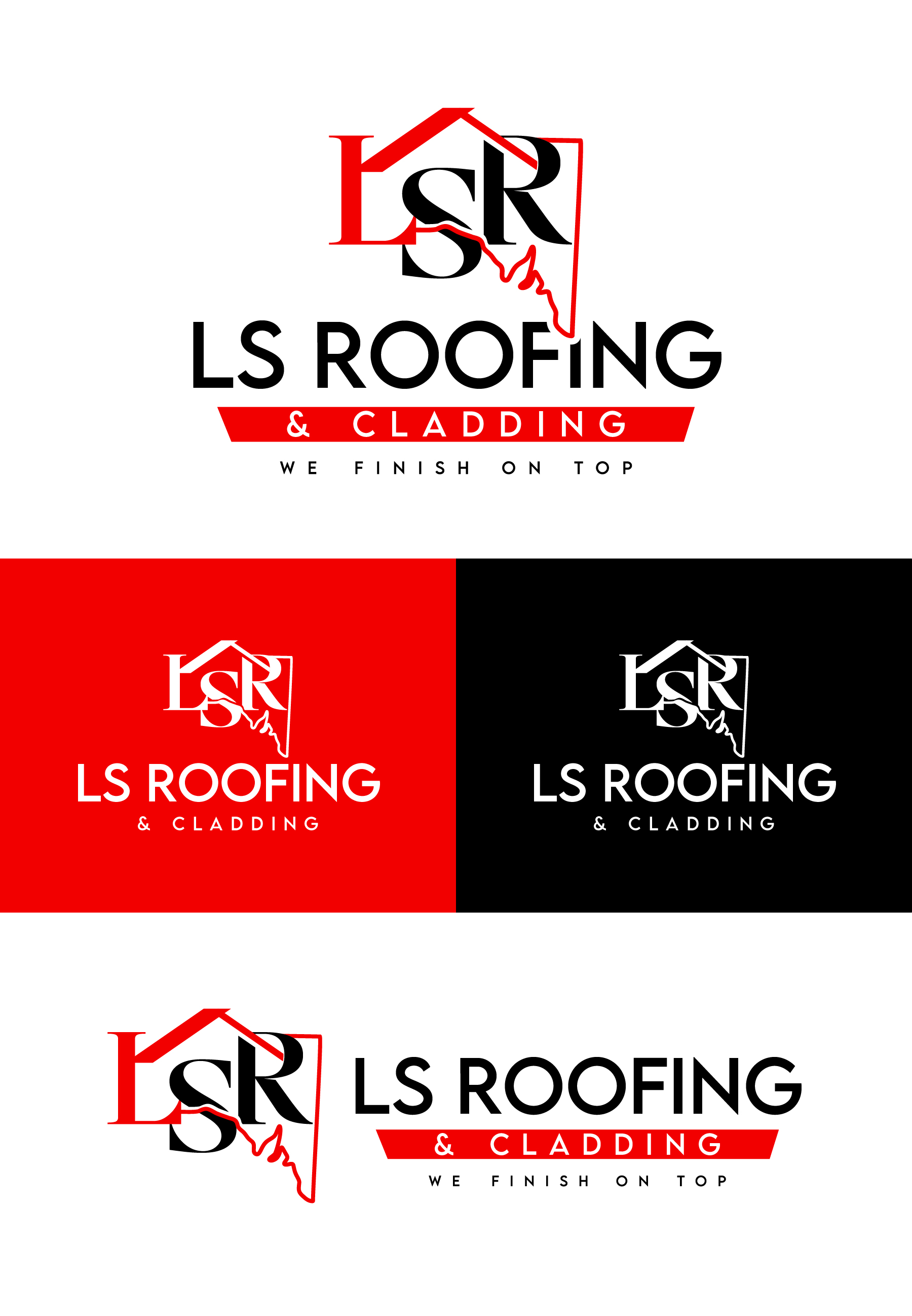 Logo-Design von debdesign für LS Roofing & Cladding | Design #36948984