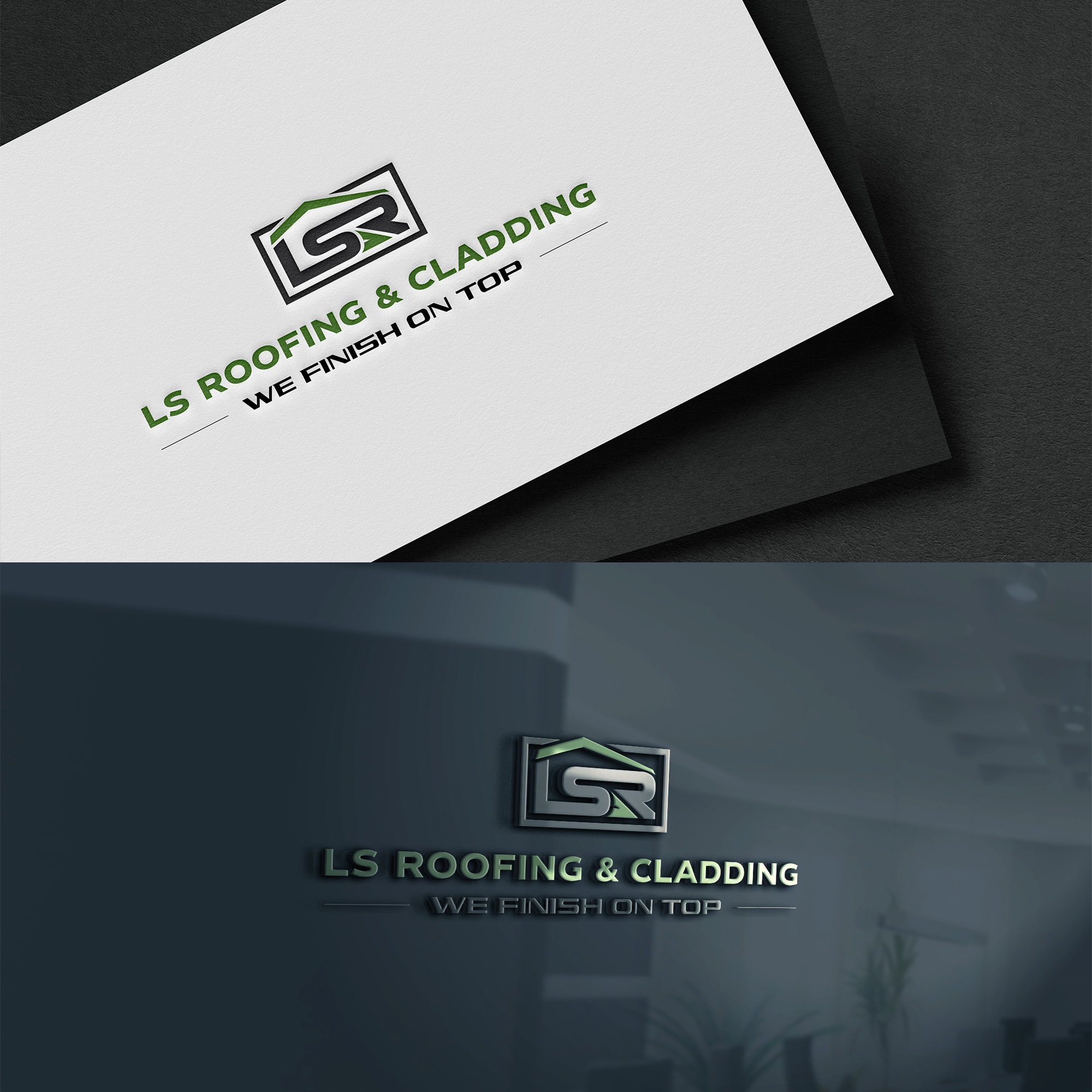 Logo Design by yoossefMaroc for LS Roofing & Cladding | Design #36936230