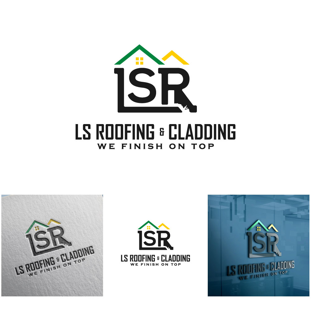 Logo Design by michellefrances for LS Roofing & Cladding | Design #36943956