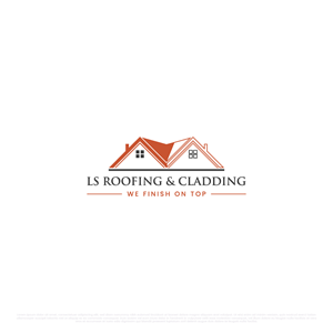 Logo Design by Kayla Studio for LS Roofing & Cladding | Design: #36933039