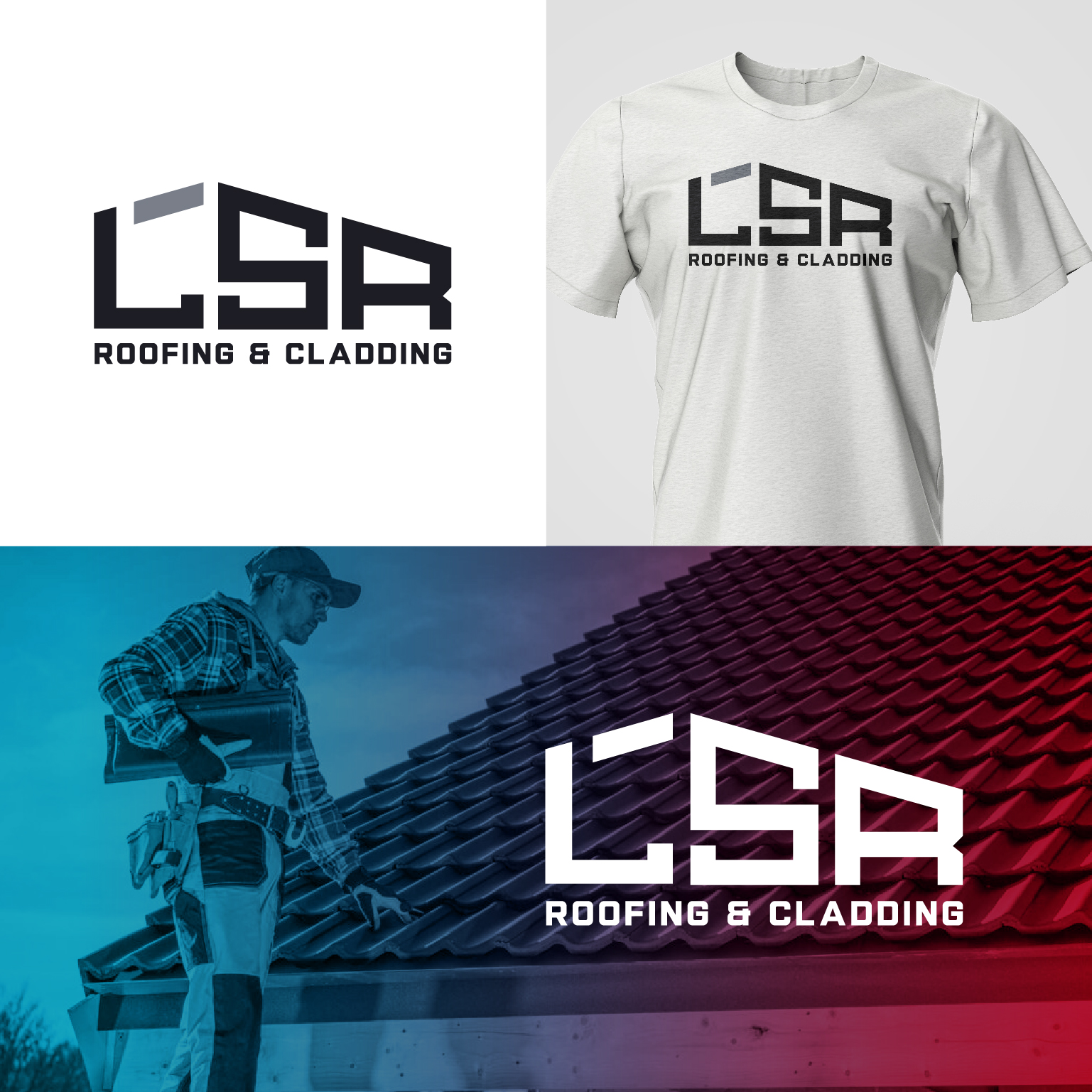 Logo Design by 4tech services for LS Roofing & Cladding | Design #36933512