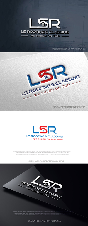 Logo Design by zebronicgraphic for LS Roofing & Cladding | Design: #36934983