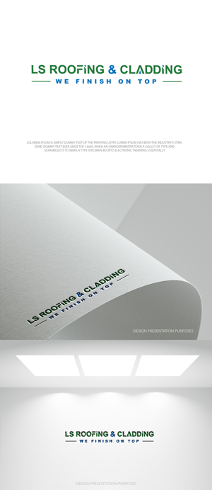 Logo Design by zebronicgraphic for LS Roofing & Cladding | Design: #36934992