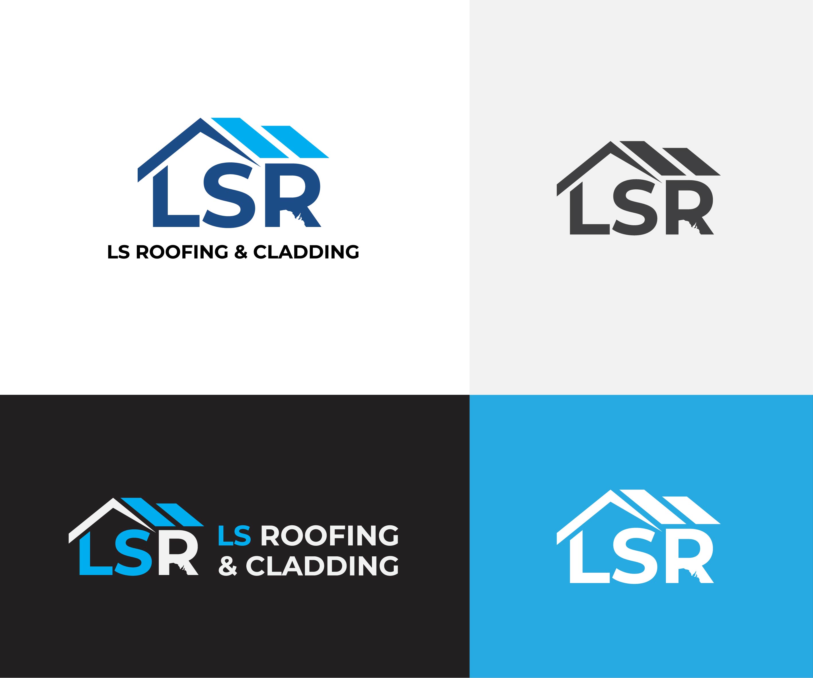 Logo Design by genzo for LS Roofing & Cladding | Design #36939538