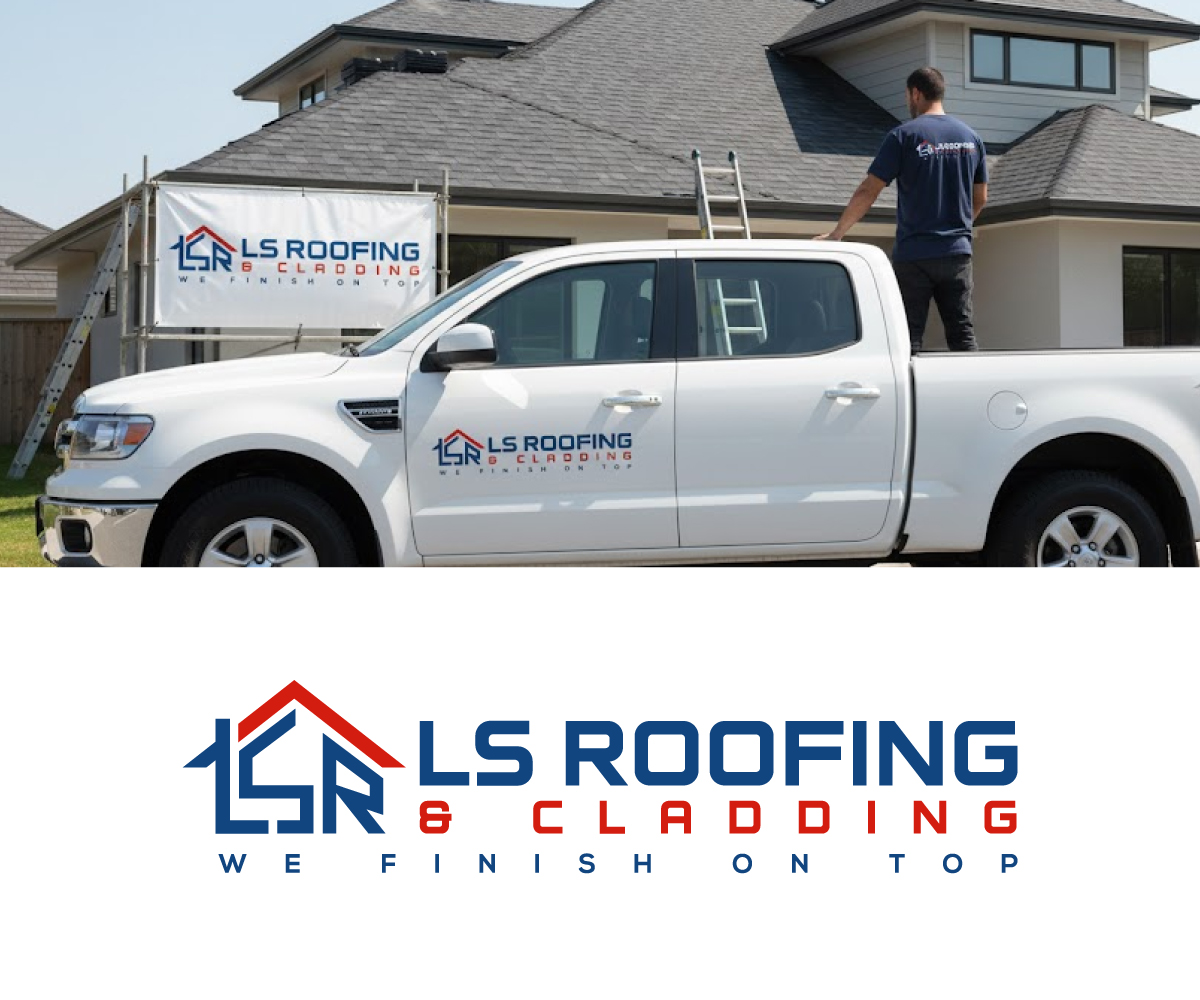 Logo-Design von Ansh Design für LS Roofing & Cladding | Design #36932596