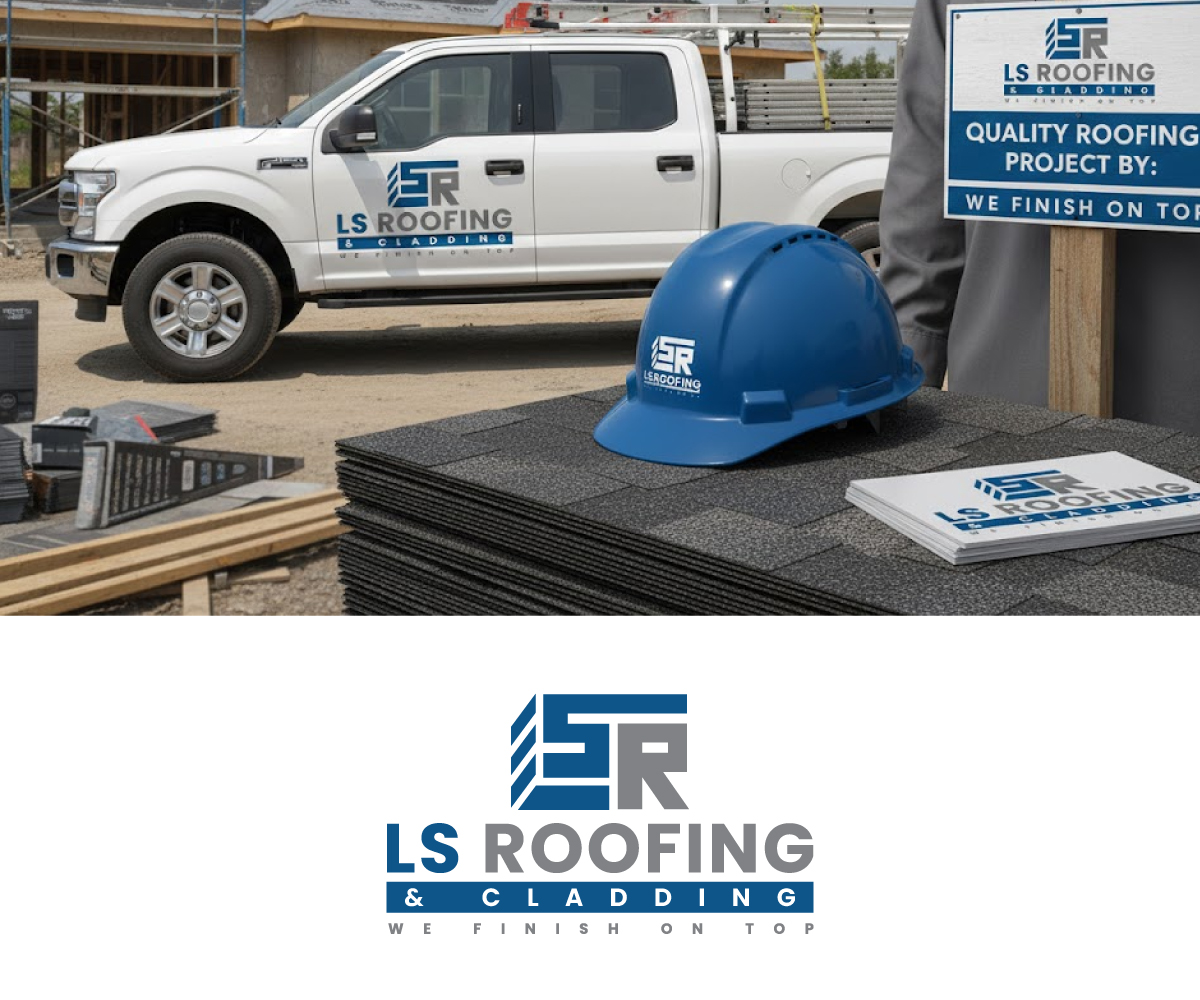 Logo Design by Ansh Design for LS Roofing & Cladding | Design #36932597