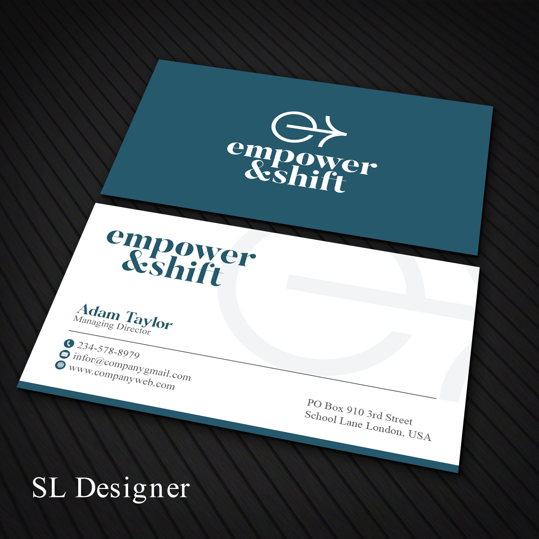 Business Card Design by SL Designer for this project | Design #36935057