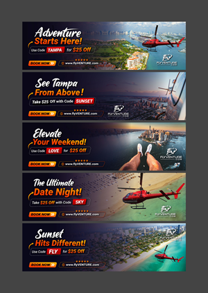 Diseño de Cartelera por Chic Bro para Heli Aviation Florida, LLC | Diseño: #36944986