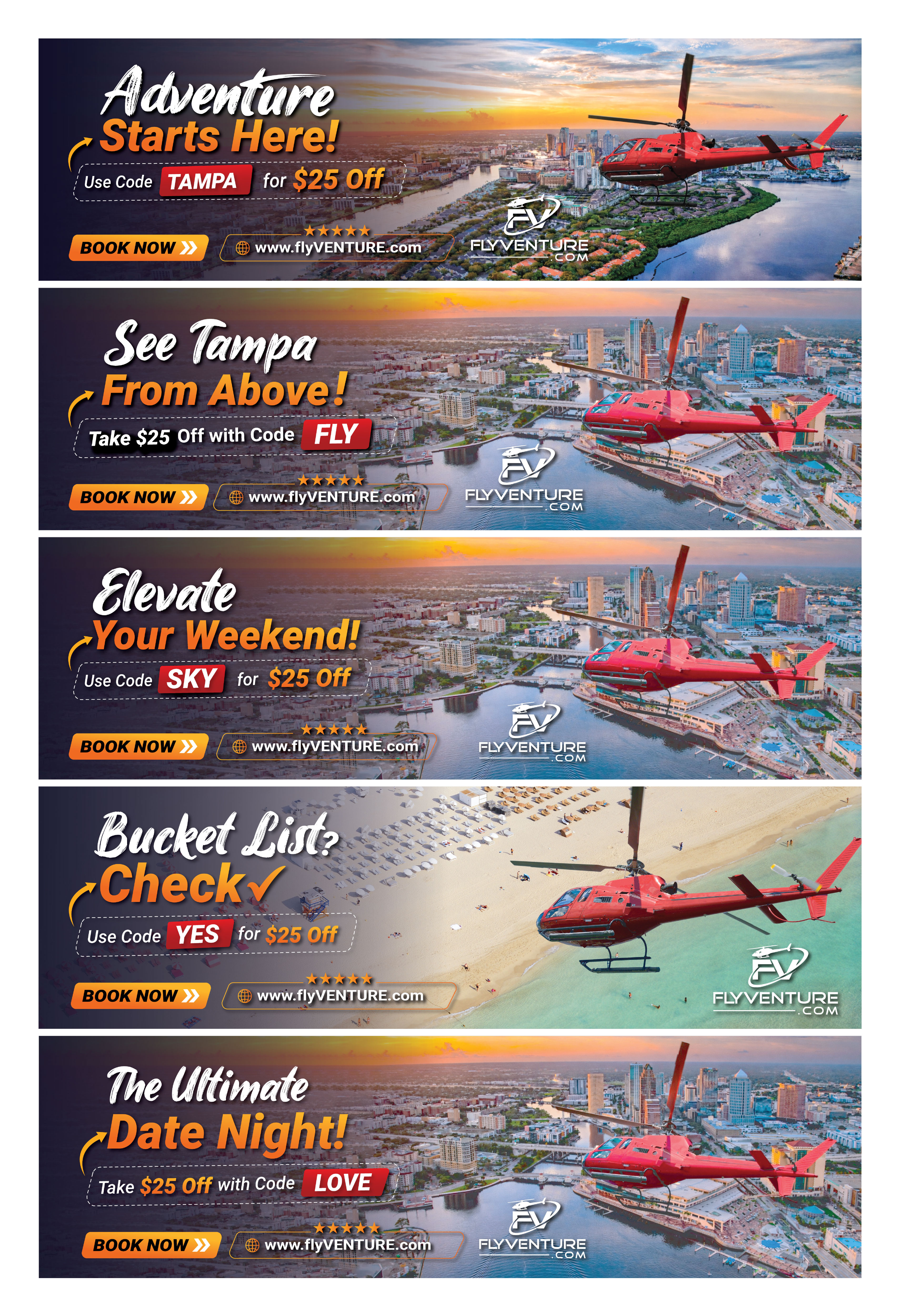 Billboard Design by Chic Bro for Heli Aviation Florida, LLC | Design #36951952