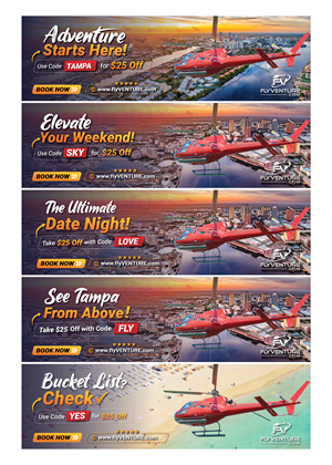 Billboard Design by Chic Bro for Heli Aviation Florida, LLC | Design: #36975203