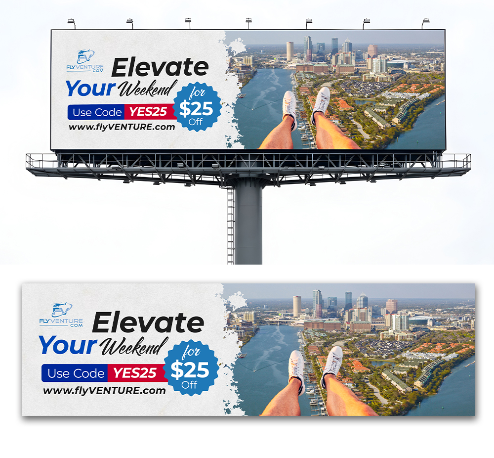 Diseño de Cartelera por debdesign para Heli Aviation Florida, LLC | Diseño #36944508