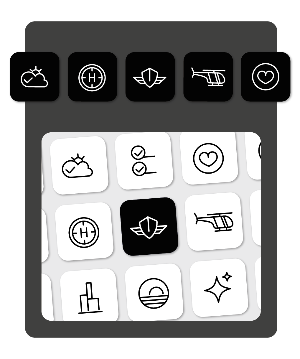 Diseño Con Ícono por Maand para Heli Aviation Florida, LLC | Diseño #36965193