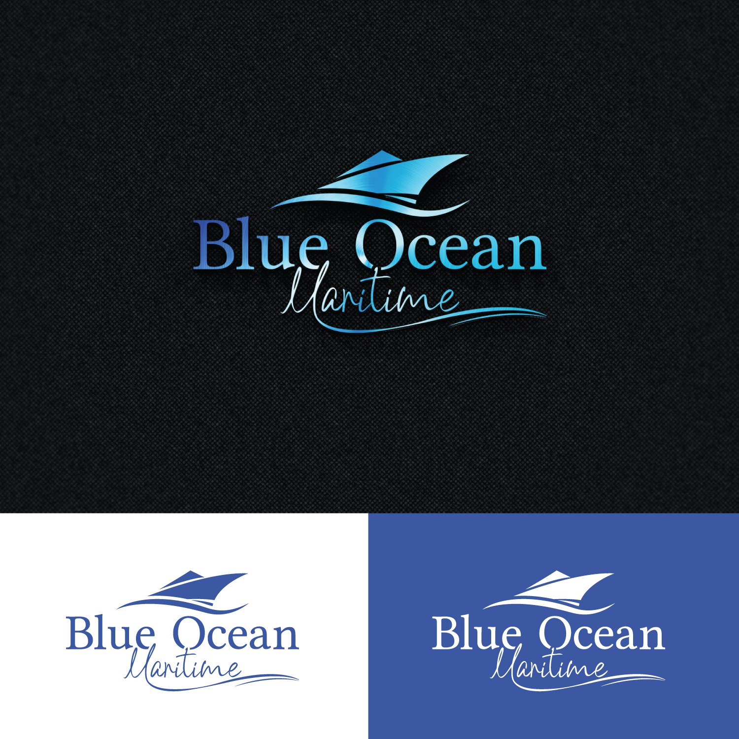 Logo Design by StromDesignHub for Blue Ocean Maritime Consulting Ltd | Design #36947437
