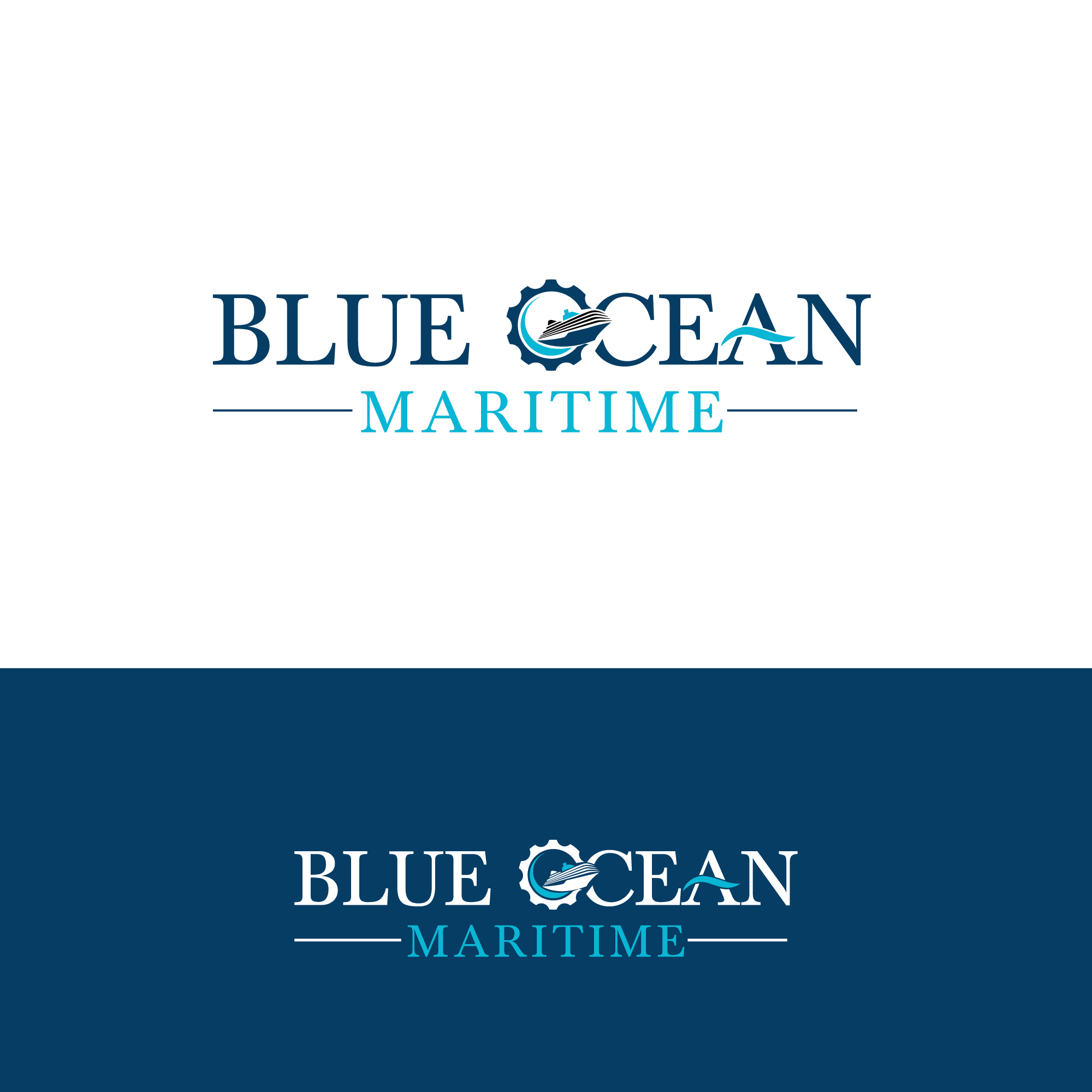 Logo Design by Farhad Kreative for Blue Ocean Maritime Consulting Ltd | Design #36942823