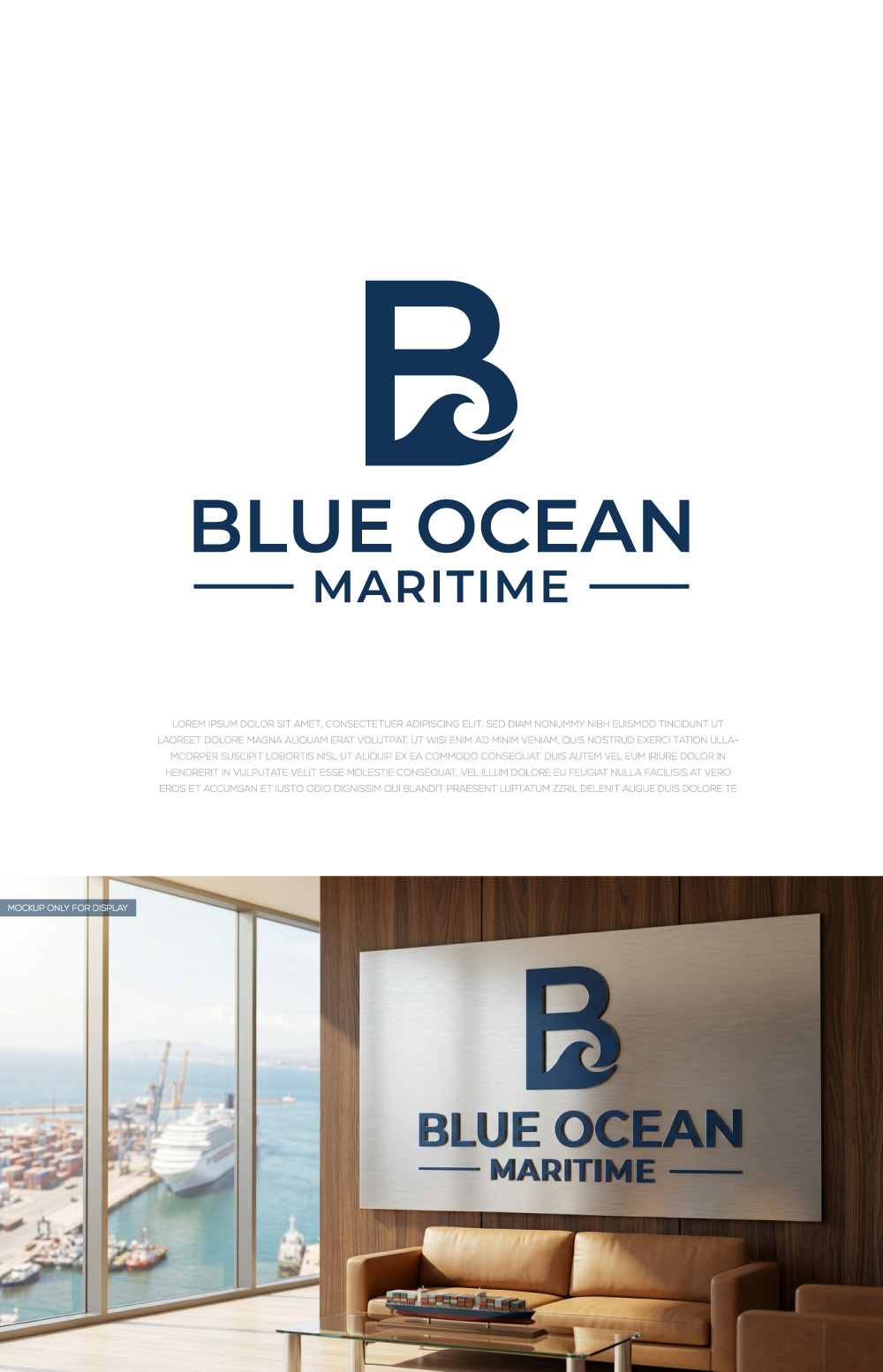 Logo Design by LogoEon for Blue Ocean Maritime Consulting Ltd | Design #36944873