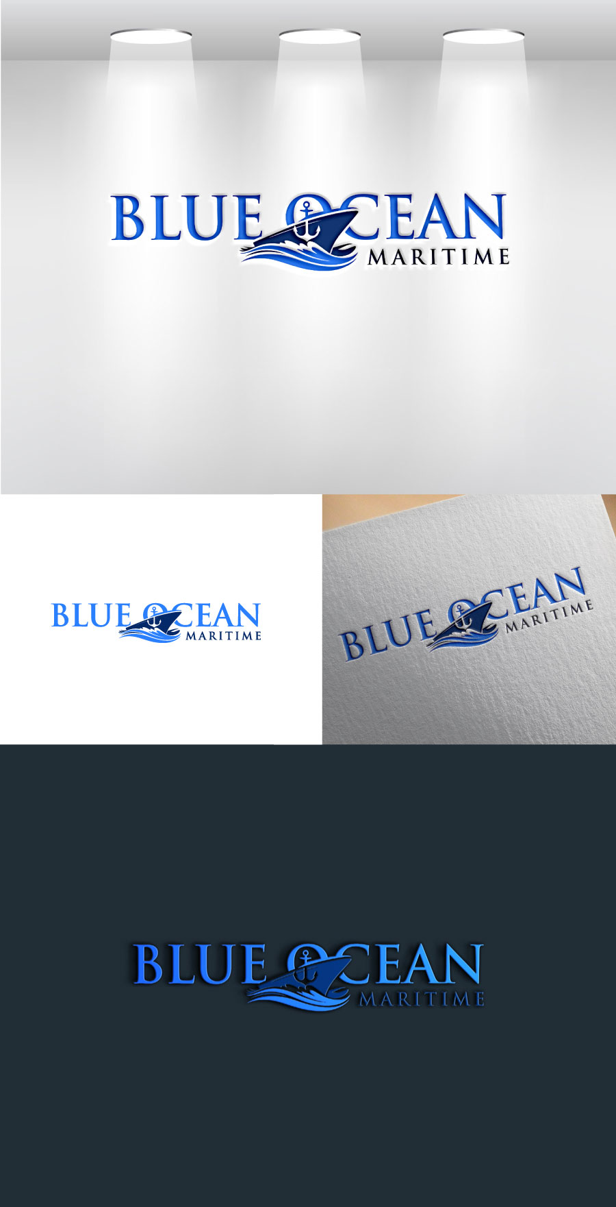 Design de Logo par amran mollaa pour Blue Ocean Maritime Consulting Ltd | Design #36947713