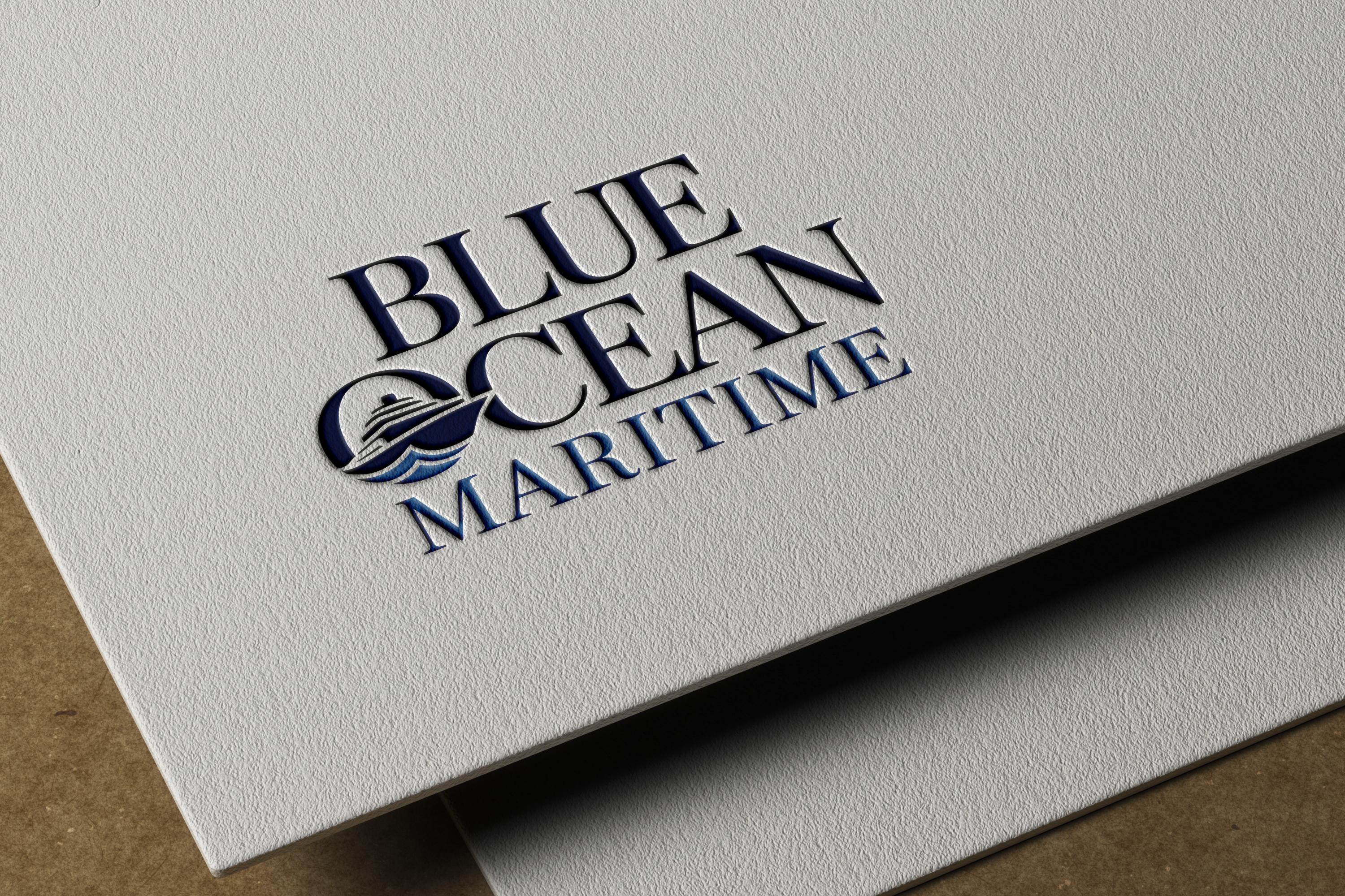 Logo Design by Visionary Creations for Blue Ocean Maritime Consulting Ltd | Design #36948339
