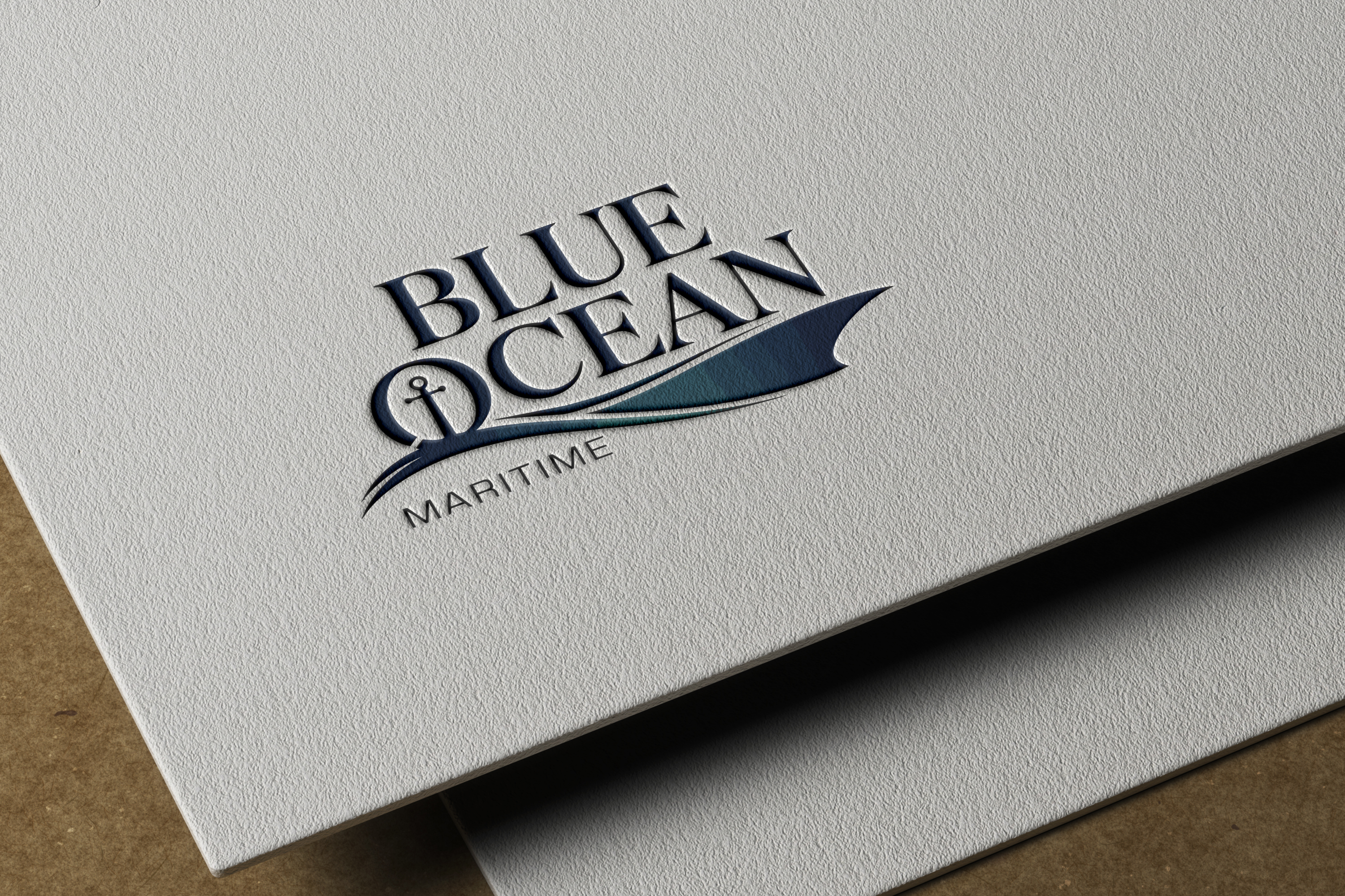 Logo Design by Visionary Creations for Blue Ocean Maritime Consulting Ltd | Design #36948340