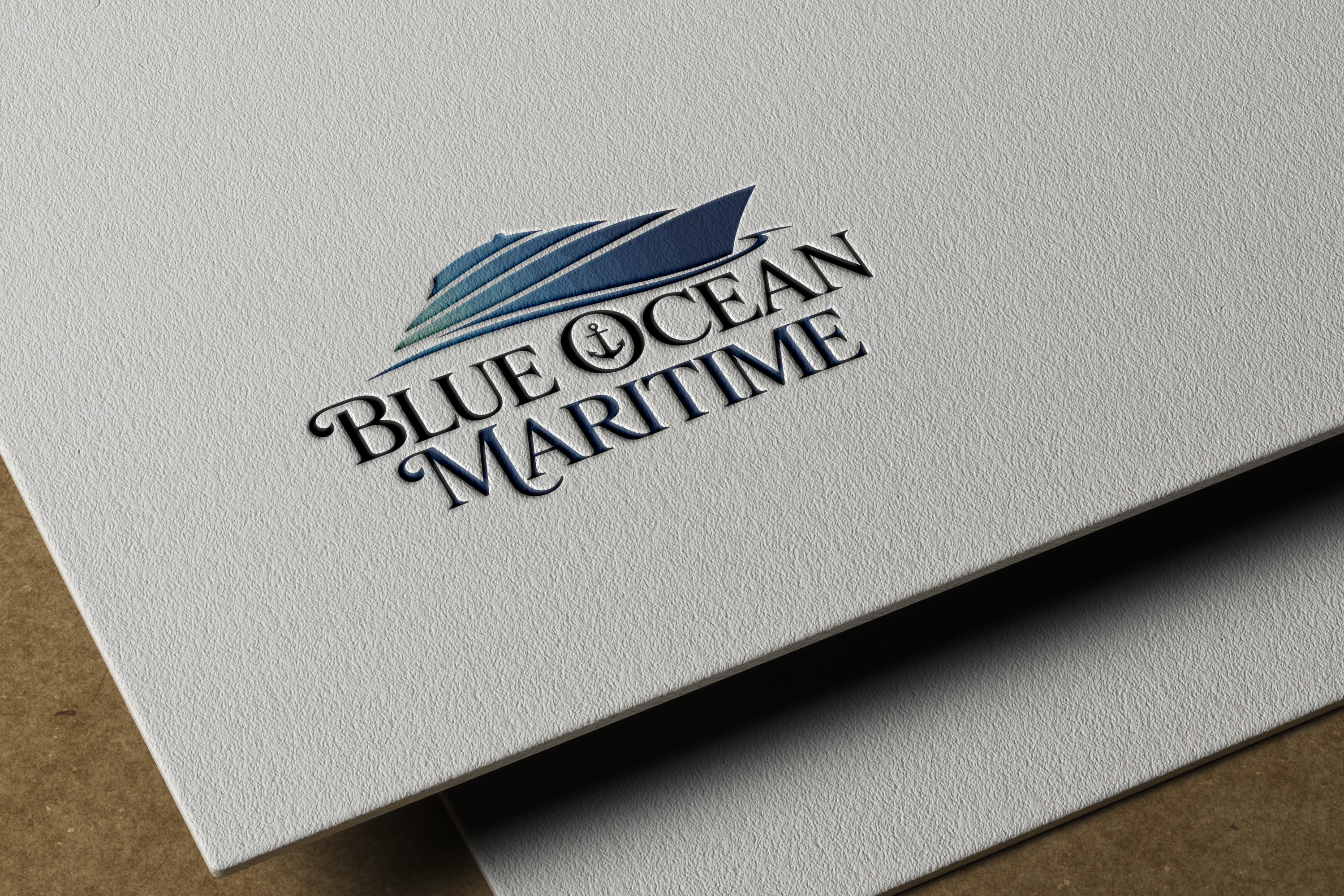 Logo Design by Visionary Creations for Blue Ocean Maritime Consulting Ltd | Design #36948347