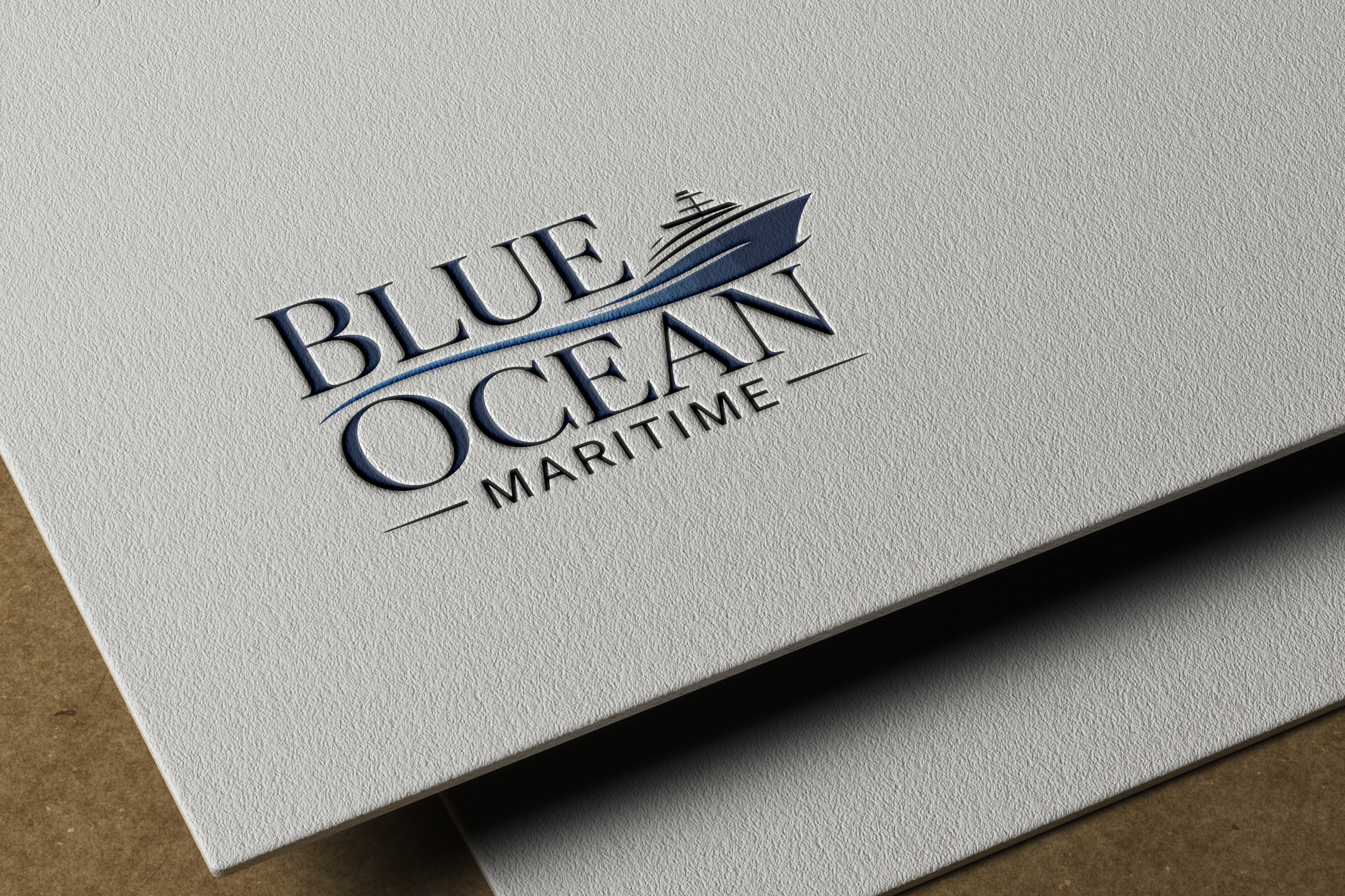 Logo Design by Visionary Creations for Blue Ocean Maritime Consulting Ltd | Design #36948348