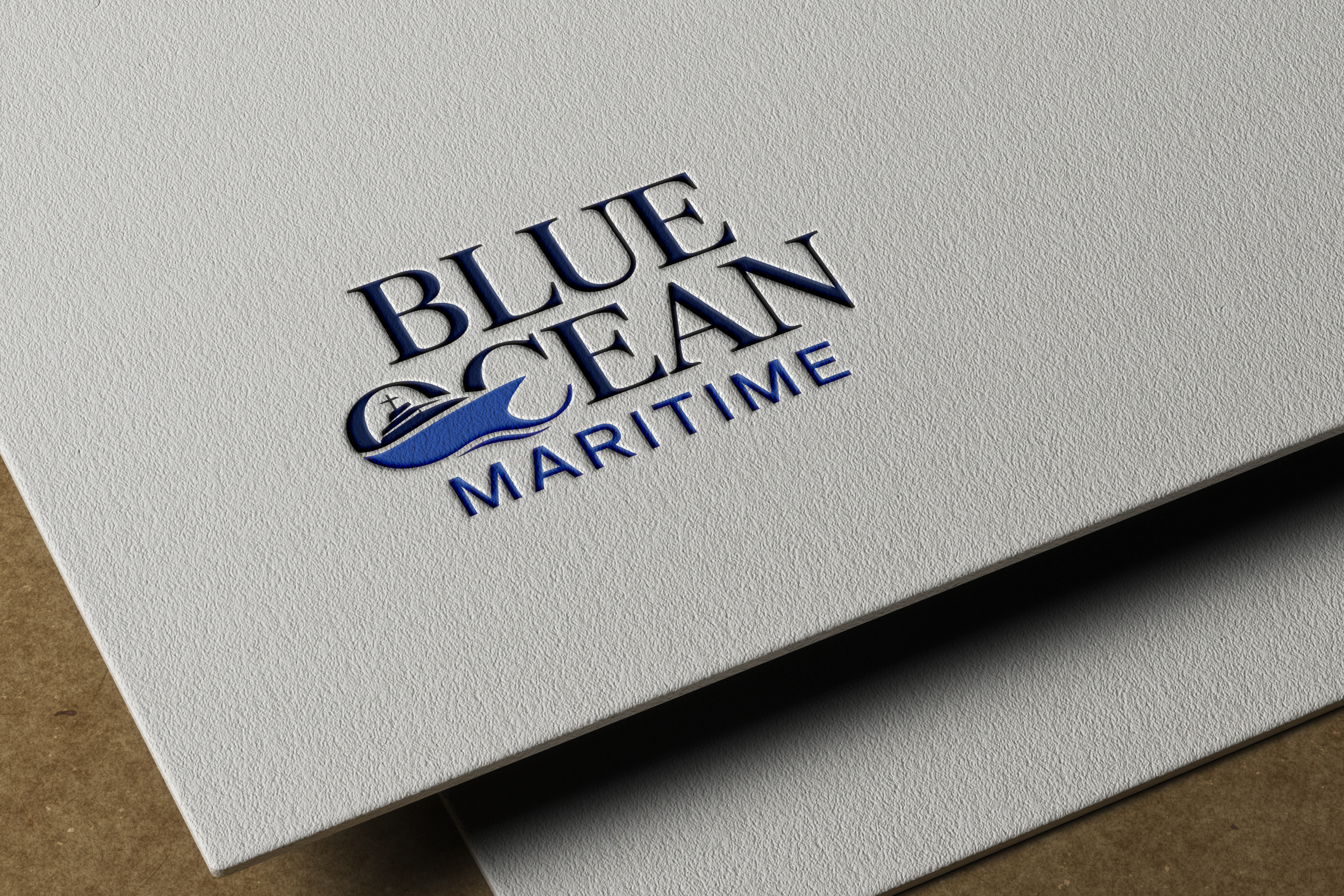 Logo Design by Visionary Creations for Blue Ocean Maritime Consulting Ltd | Design #36948349