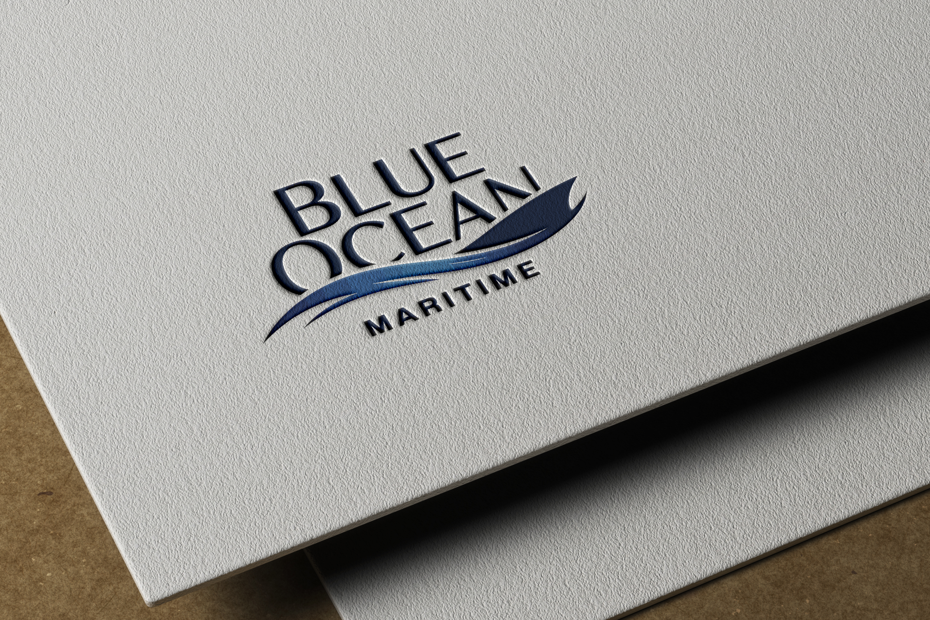 Logo Design by Visionary Creations for Blue Ocean Maritime Consulting Ltd | Design #36948350