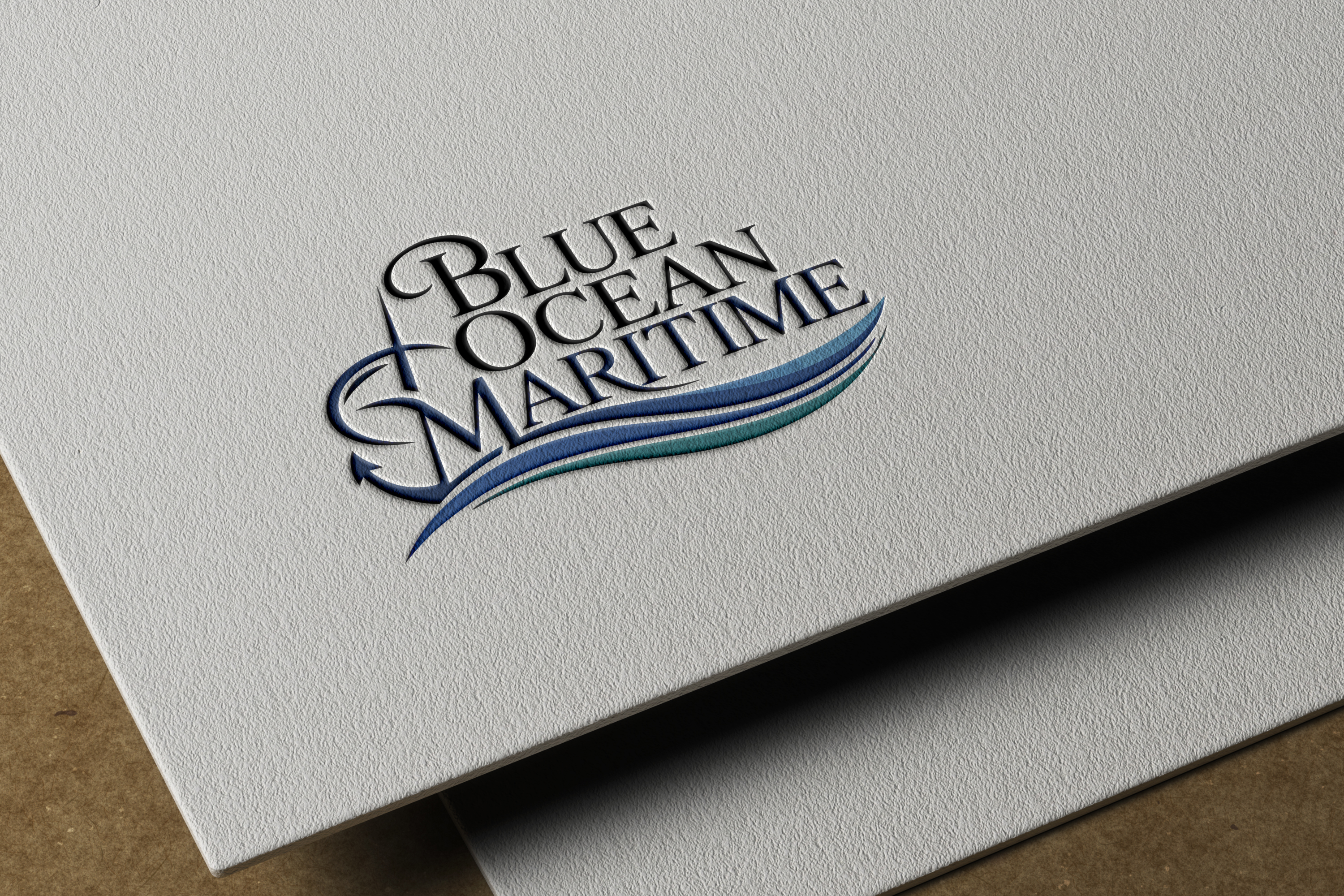 Logo Design by Visionary Creations for Blue Ocean Maritime Consulting Ltd | Design #36948353