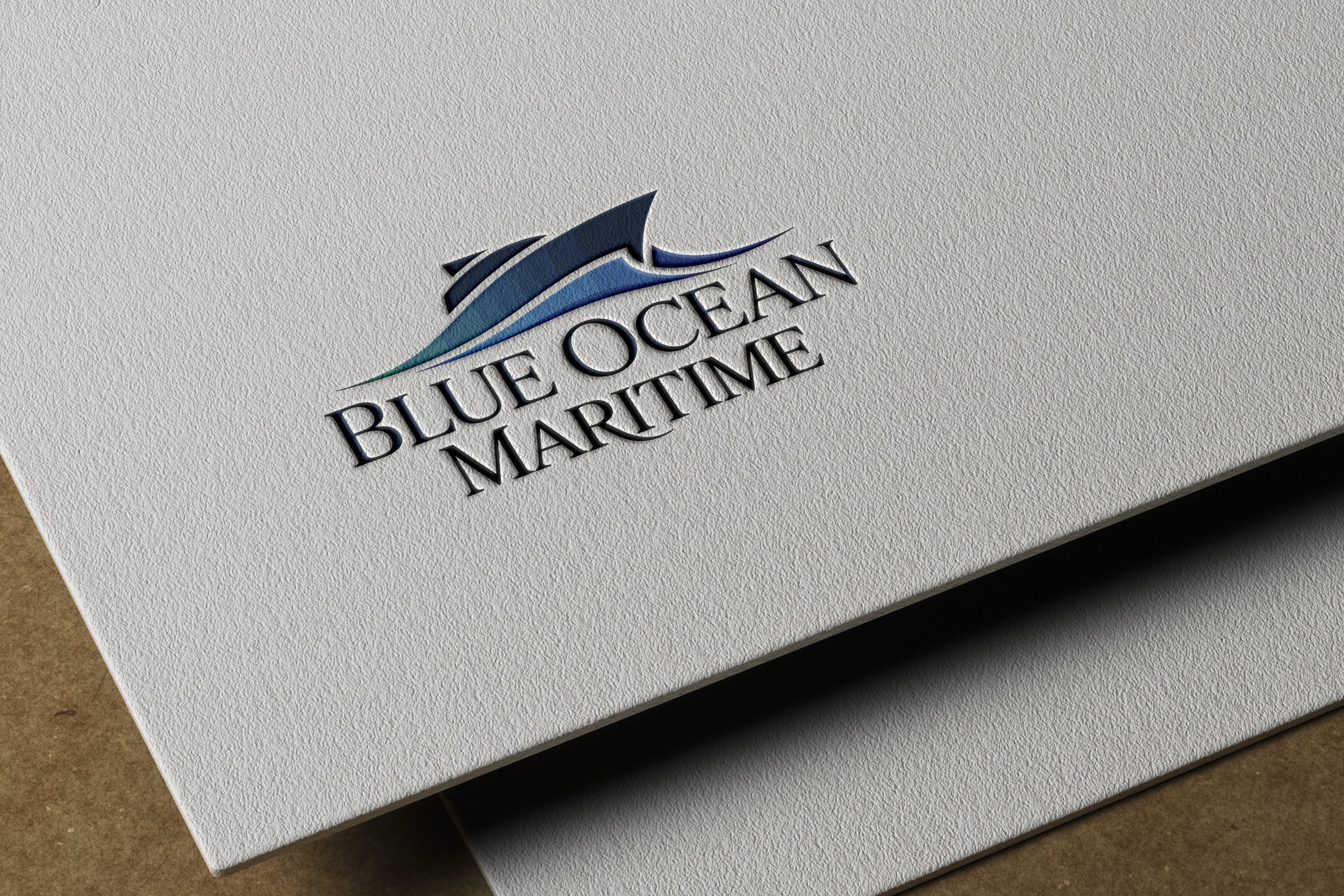 Logo Design by Visionary Creations for Blue Ocean Maritime Consulting Ltd | Design #36948355