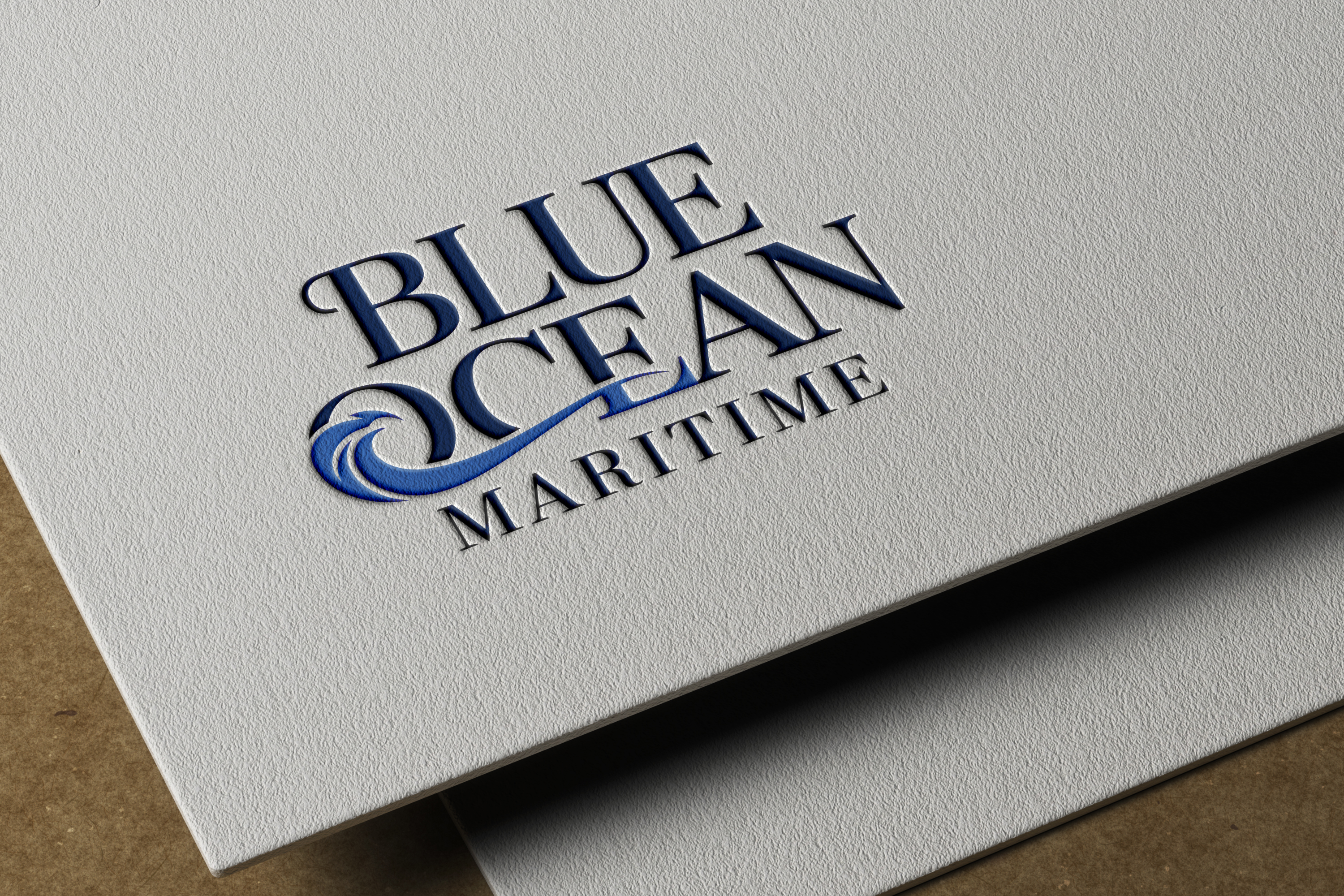 Logo Design by Visionary Creations for Blue Ocean Maritime Consulting Ltd | Design #36948356