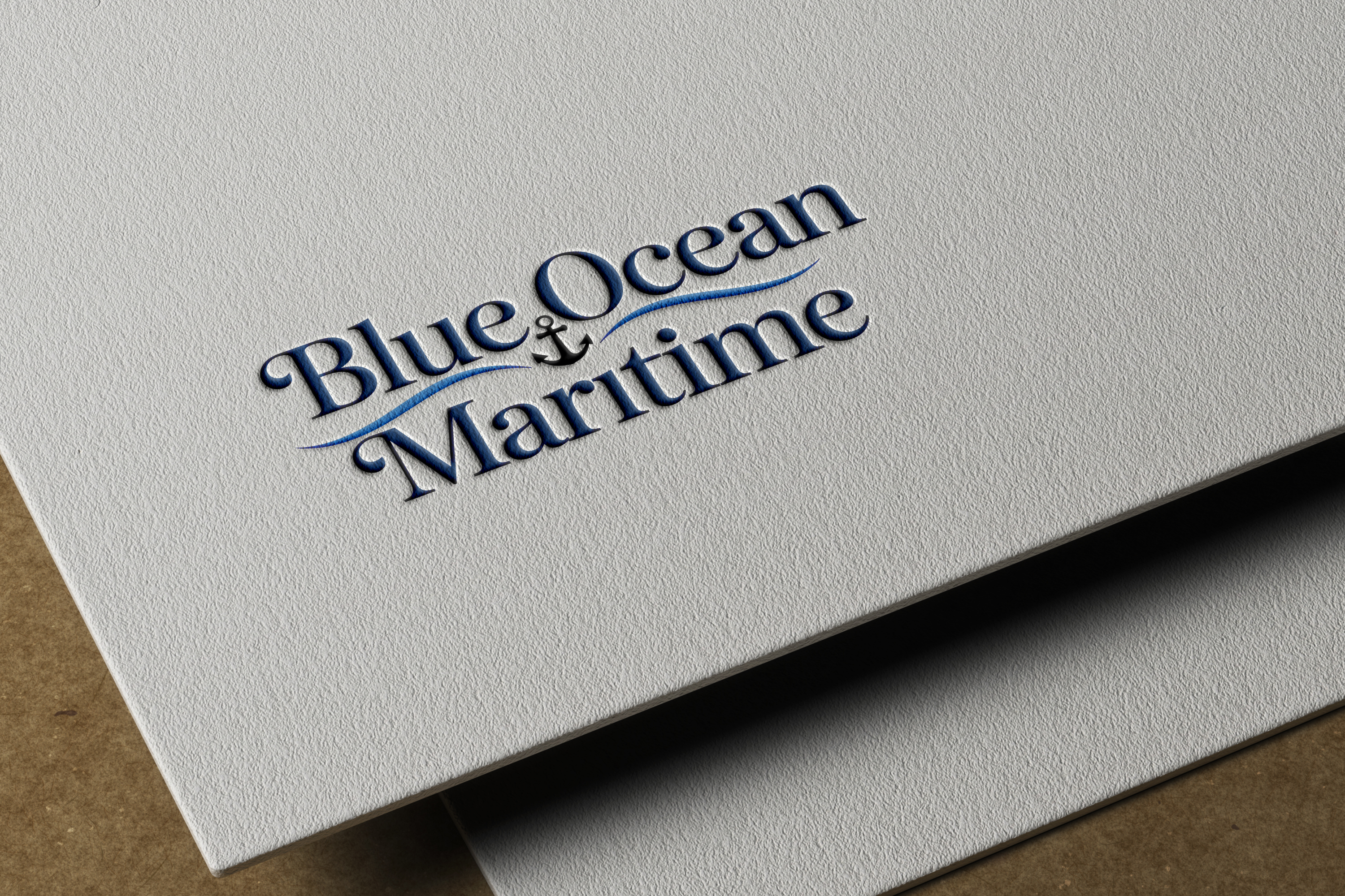 Logo Design by Visionary Creations for Blue Ocean Maritime Consulting Ltd | Design #36948357