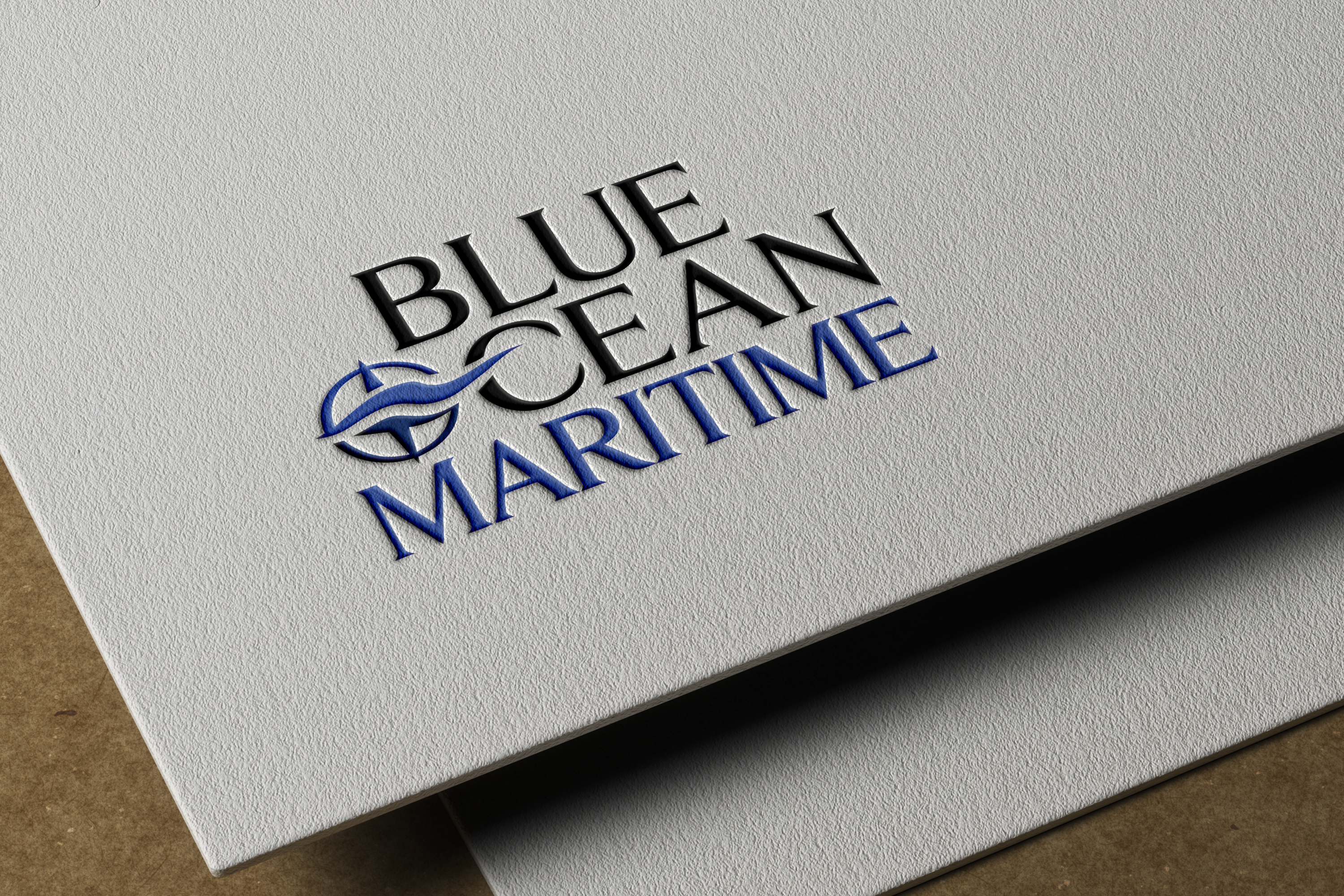 Logo Design by Visionary Creations for Blue Ocean Maritime Consulting Ltd | Design #36948359