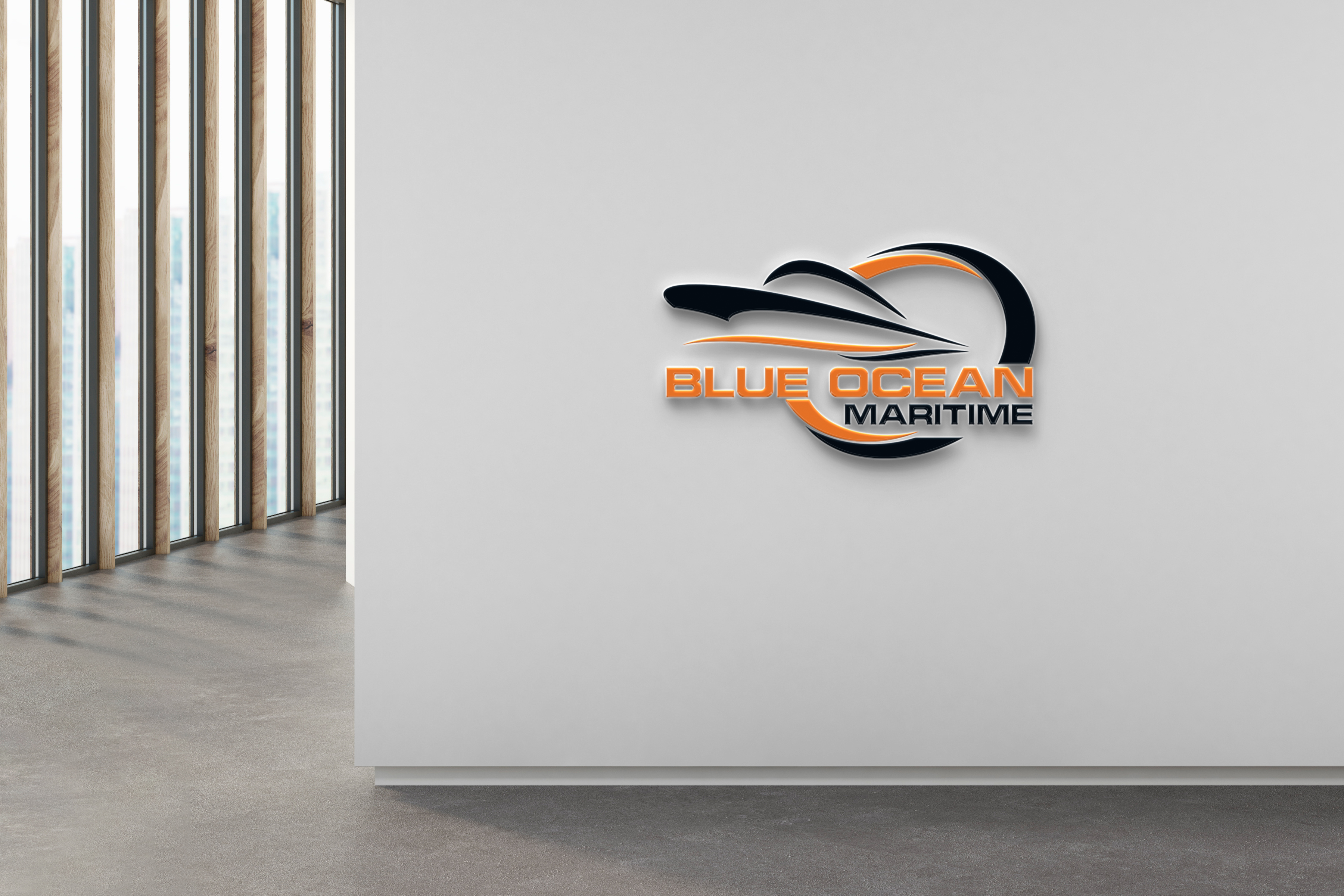 Logo Design by bak for Blue Ocean Maritime Consulting Ltd | Design #36948793