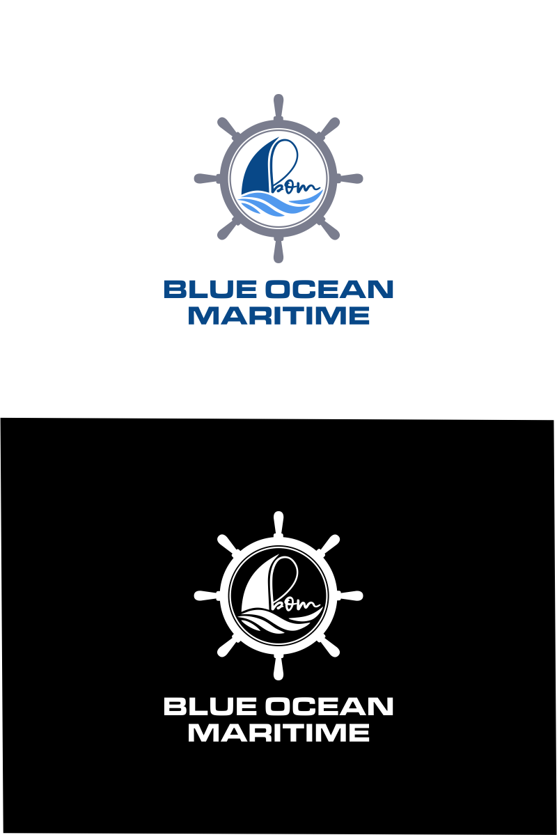 Logo Design by rahma 5 for Blue Ocean Maritime Consulting Ltd | Design #36953508