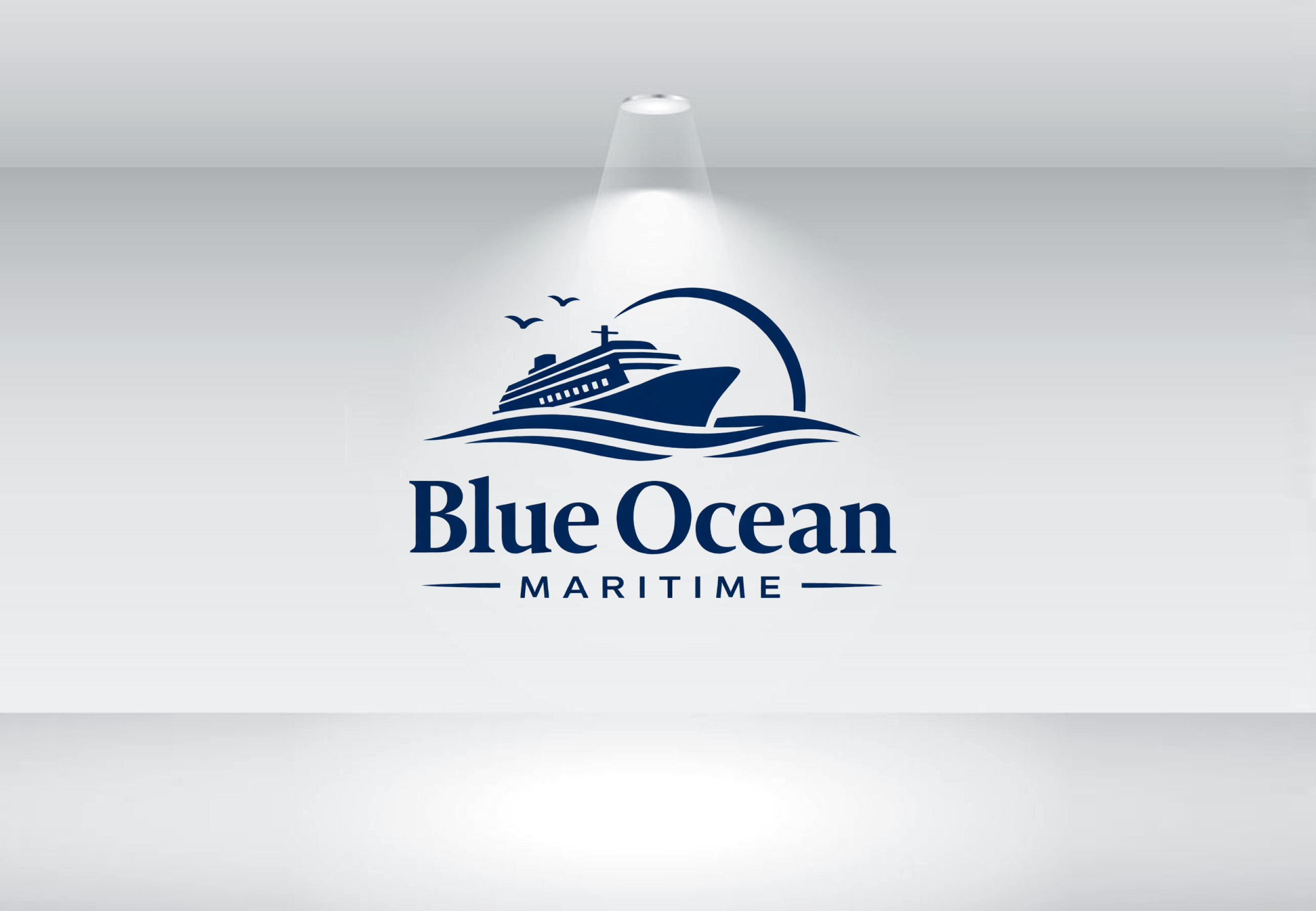 Logo Design by Nova Creative Designs for Blue Ocean Maritime Consulting Ltd | Design #36946432