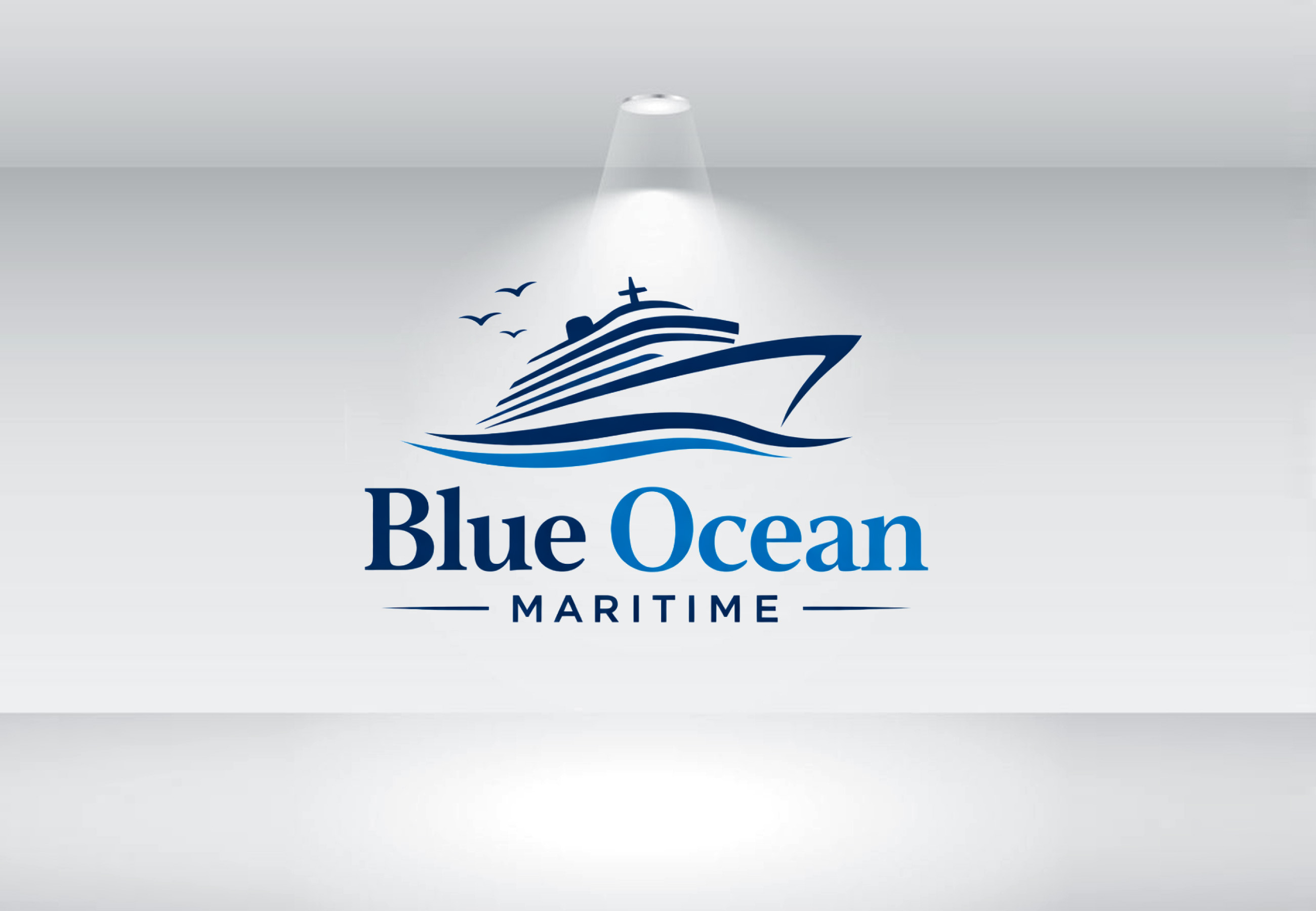 Logo Design by Nova Creative Designs for Blue Ocean Maritime Consulting Ltd | Design #36946433