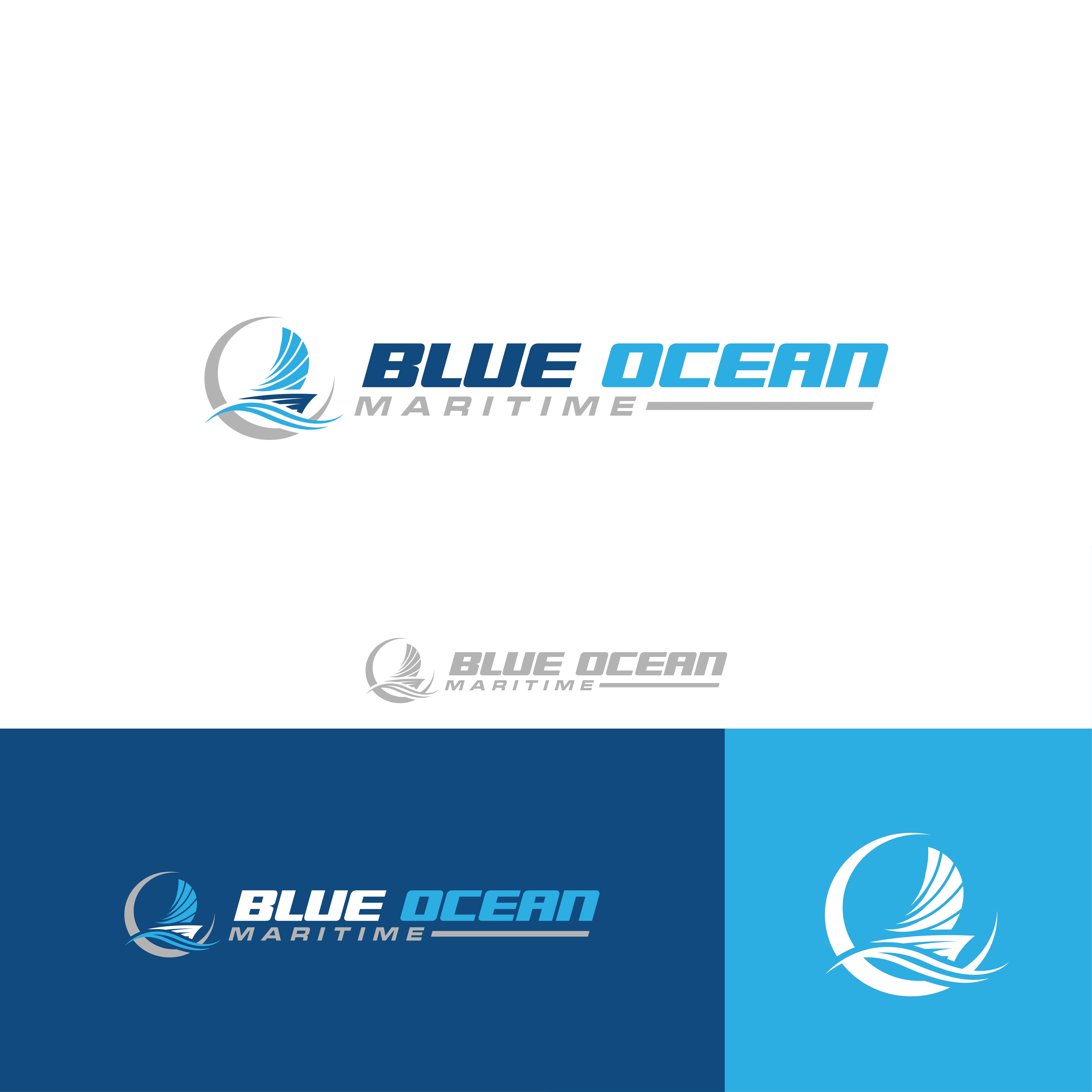 Logo Design by MadLee for Blue Ocean Maritime Consulting Ltd | Design #36959192