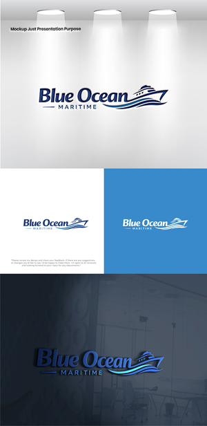 Logo Design by VectorForge for Blue Ocean Maritime Consulting Ltd | Design: #36943592