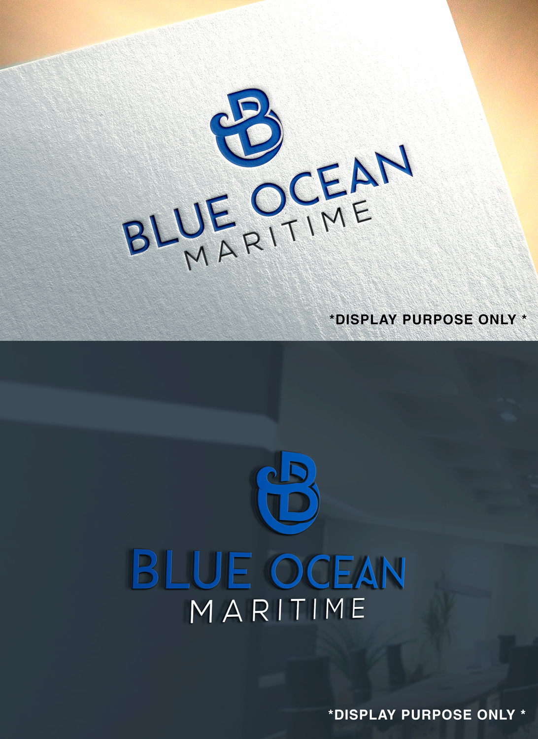 Logo Design by RaKu 2 for Blue Ocean Maritime Consulting Ltd | Design #36968192