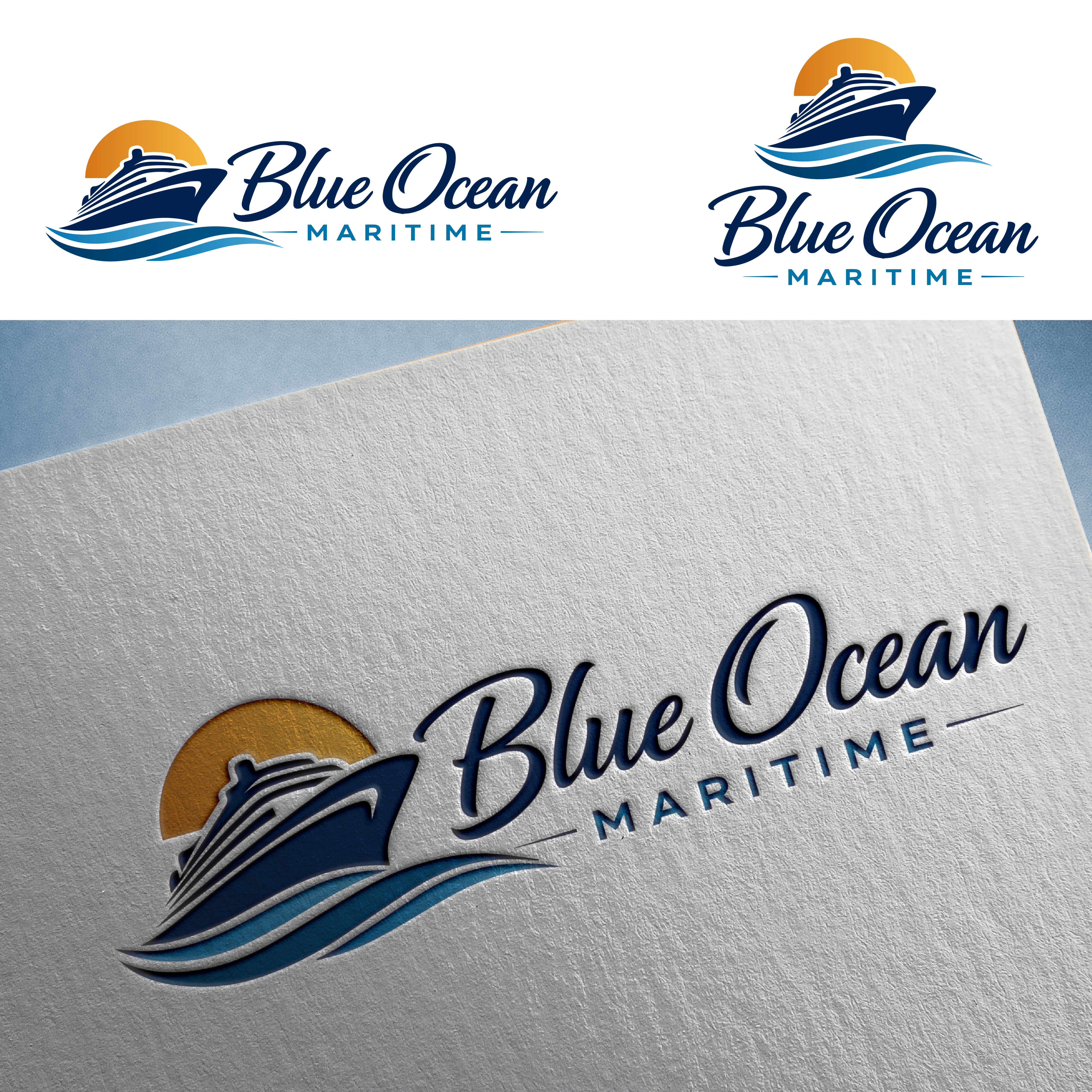 Design de Logo par Shariqology pour Blue Ocean Maritime Consulting Ltd | Design #36943270