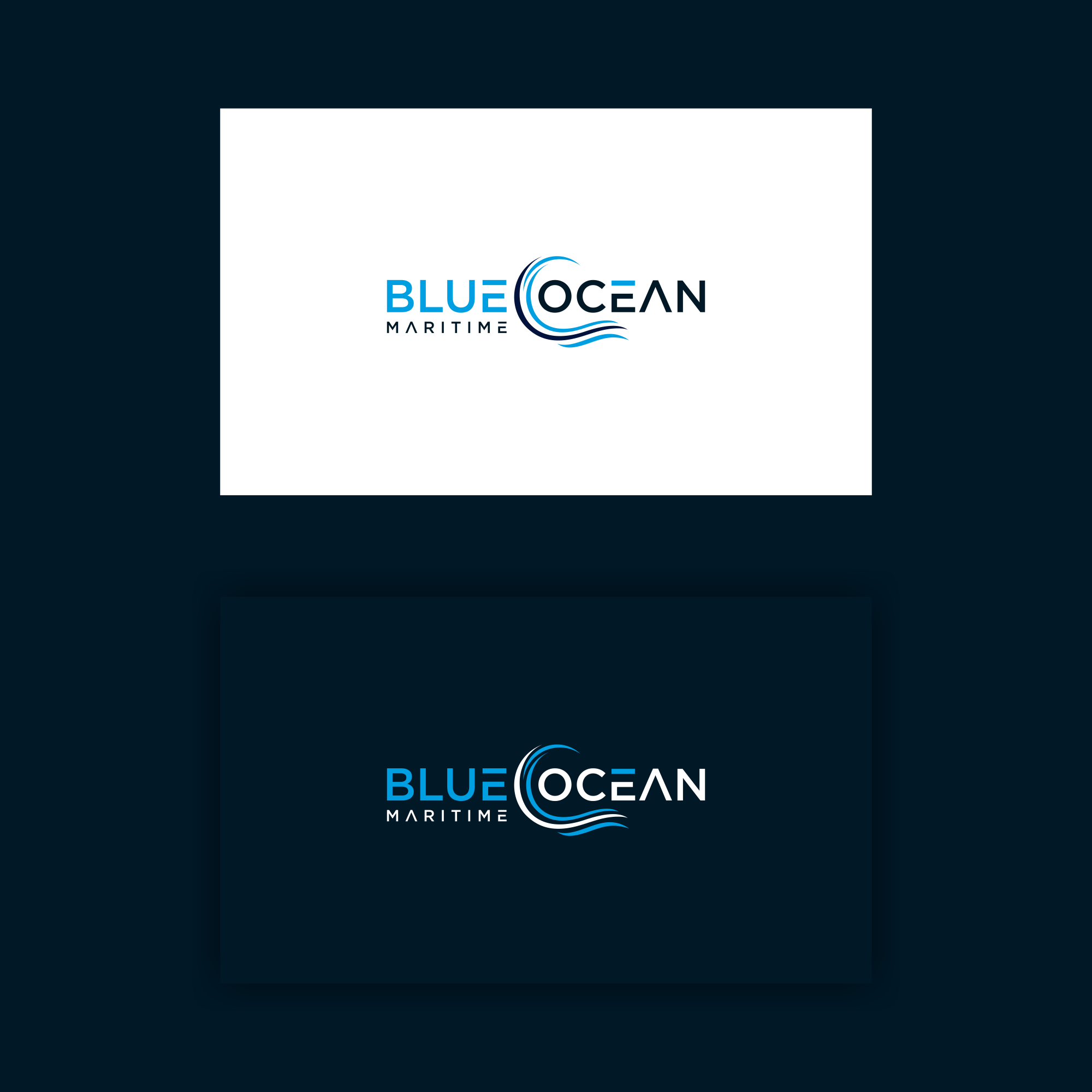 Logo Design by B.O_STUDIO for Blue Ocean Maritime Consulting Ltd | Design #36974142