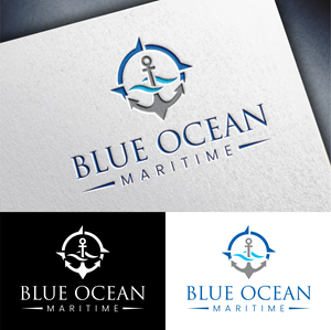 Logo Design by John Mark Arts for Blue Ocean Maritime Consulting Ltd | Design: #36950571