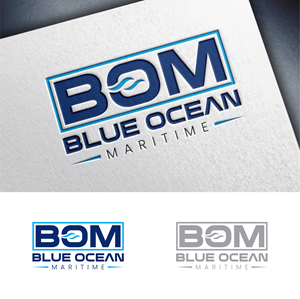 Logo Design by John Mark Arts for Blue Ocean Maritime Consulting Ltd | Design: #36950754