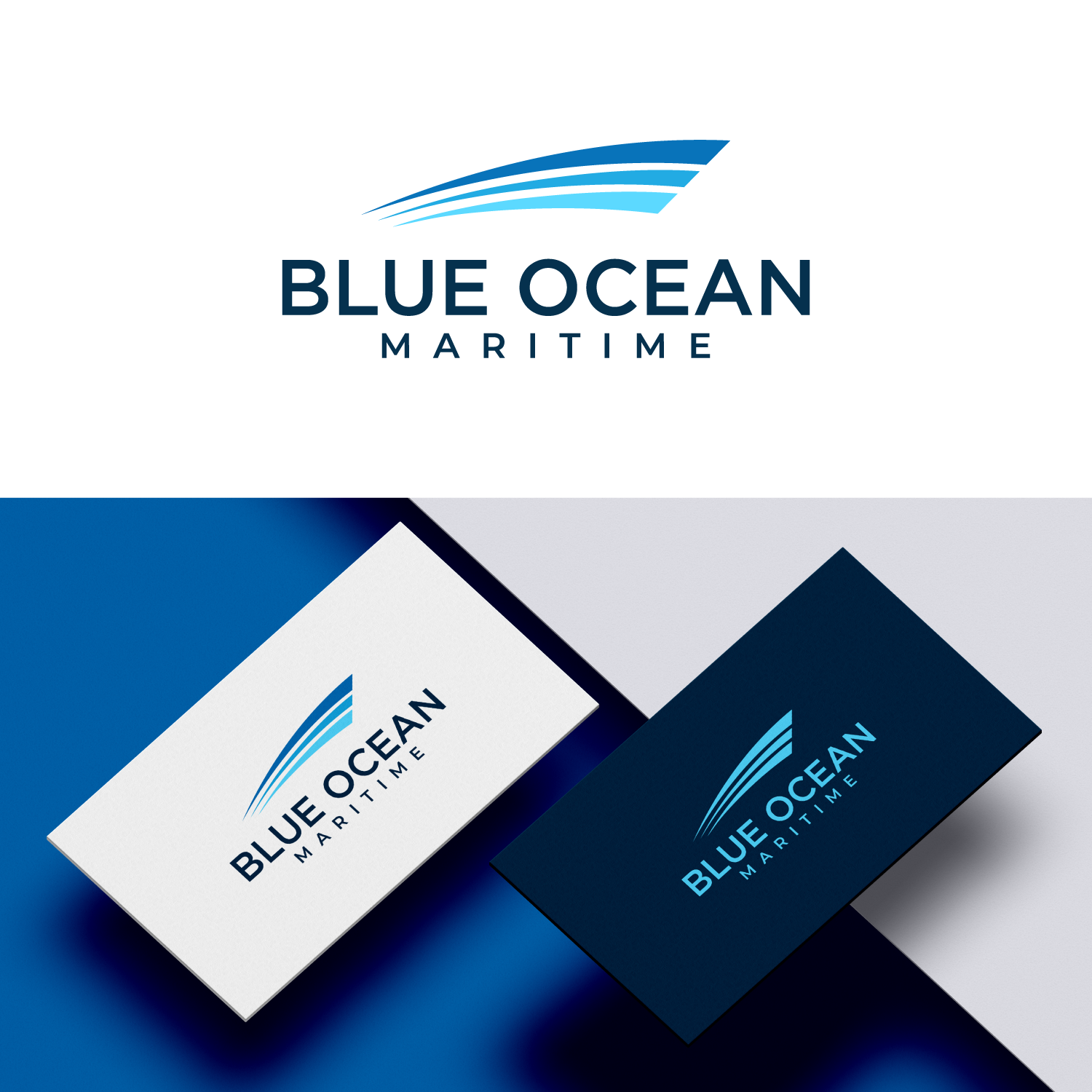 Logo Design by erlangga87 for Blue Ocean Maritime Consulting Ltd | Design #36967629