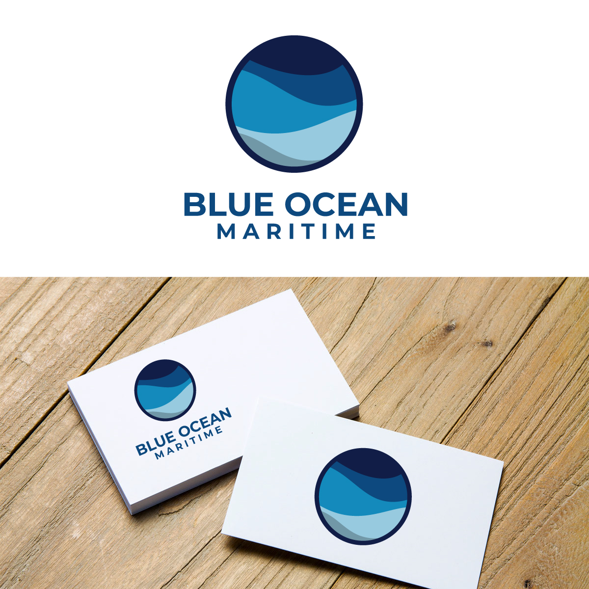 Logo Design by dianagargaritza for Blue Ocean Maritime Consulting Ltd | Design #36957061