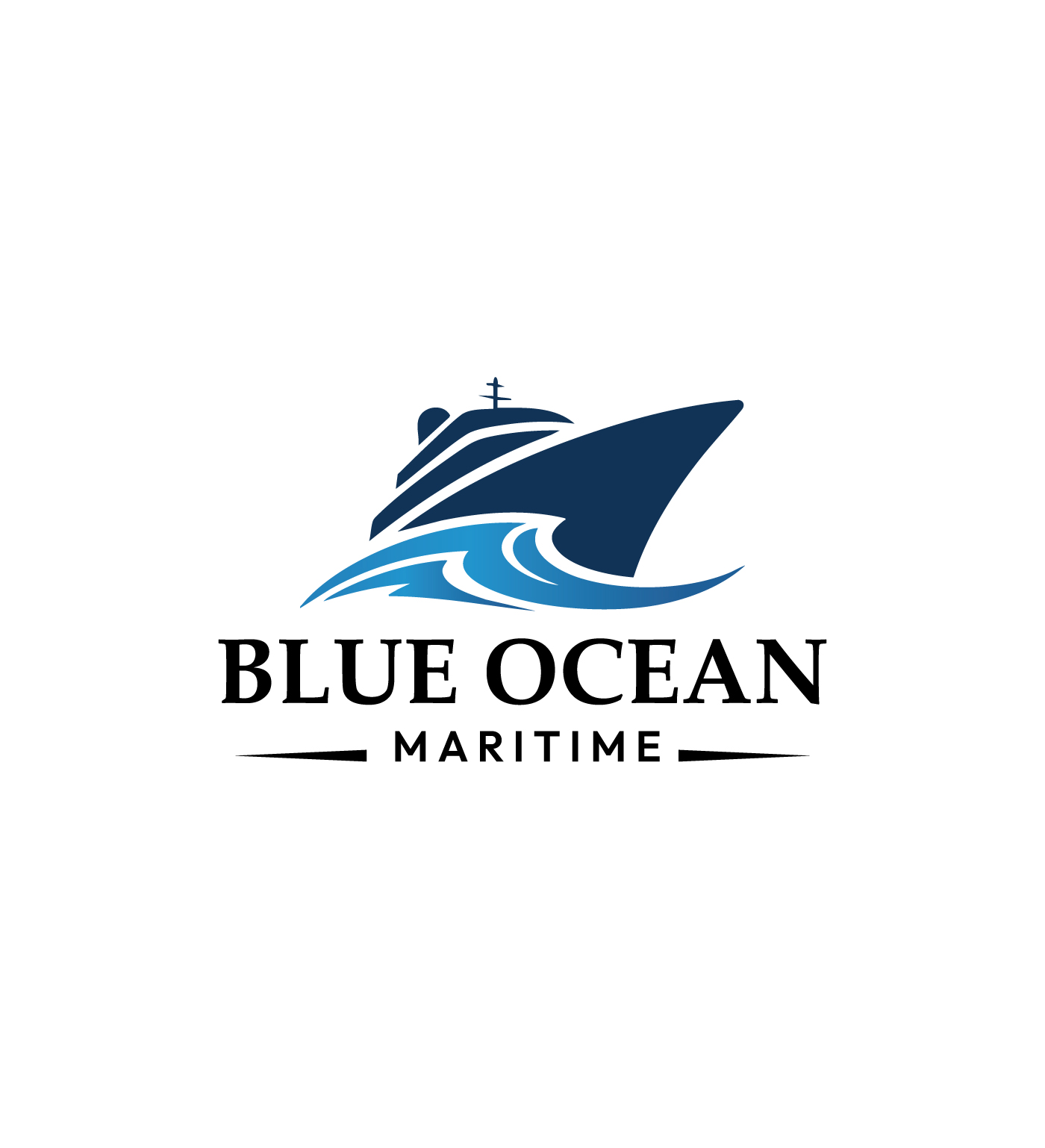 Logo Design by Mst. Rima Banu for Blue Ocean Maritime Consulting Ltd | Design #36947740