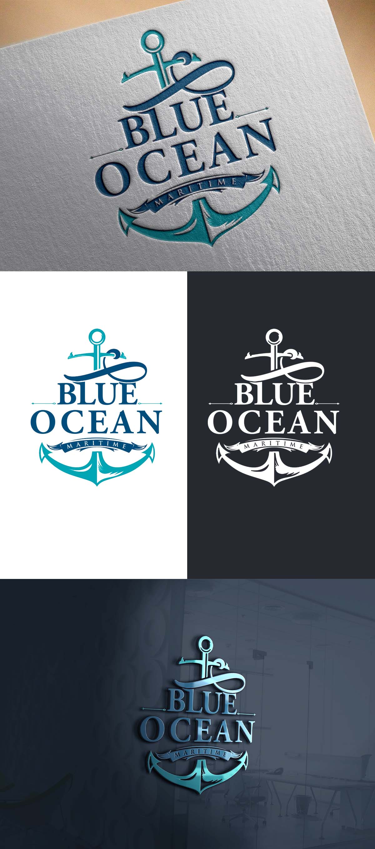 Design de Logo par Raw Canvas pour Blue Ocean Maritime Consulting Ltd | Design #36954640