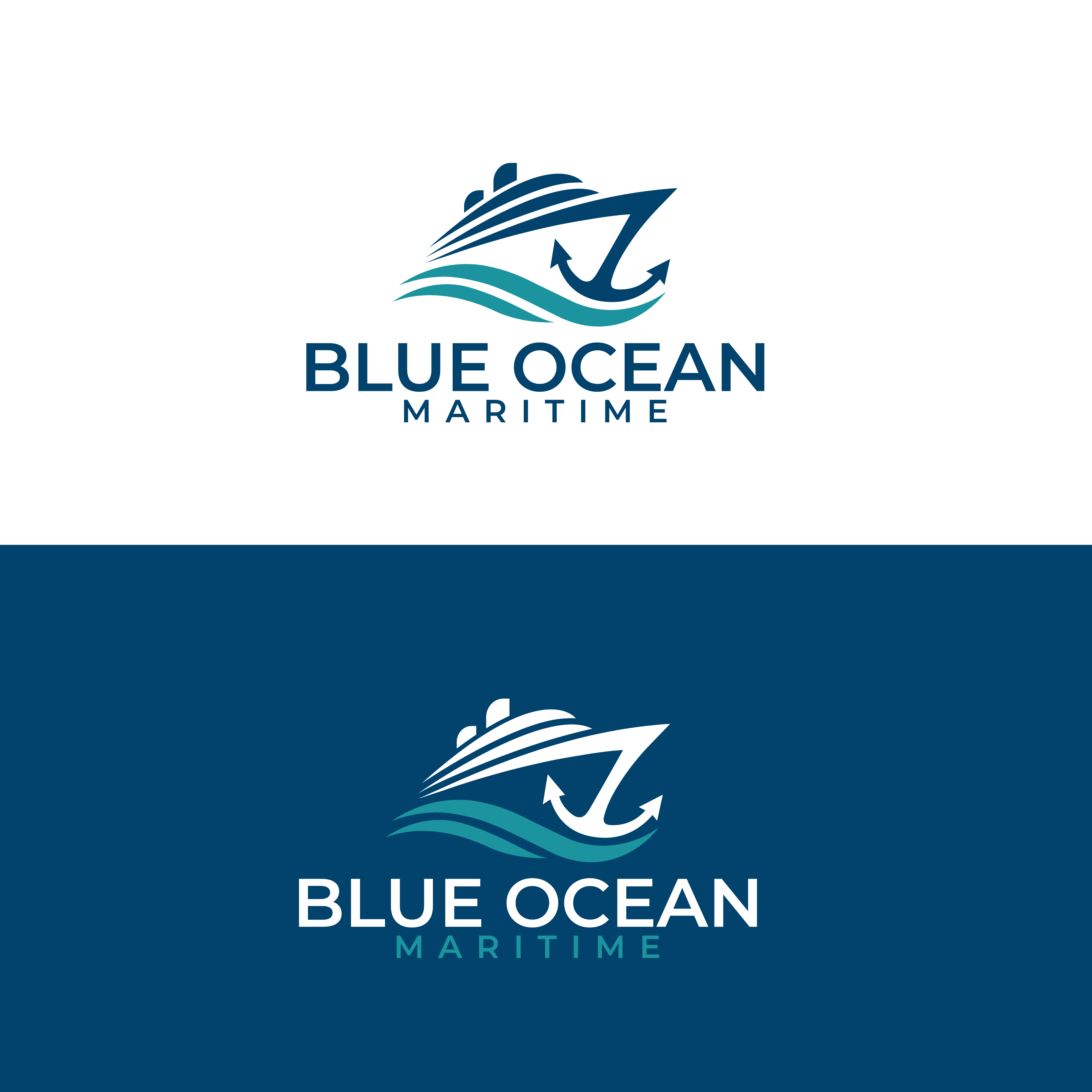 Logo Design by MST PINKY KHATUN for Blue Ocean Maritime Consulting Ltd | Design #36969654