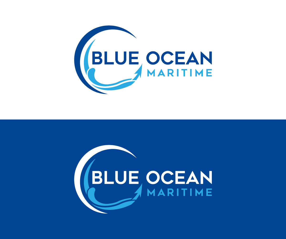 Logo Design by @MKR for Blue Ocean Maritime Consulting Ltd | Design #36959198