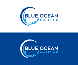 Logo Design by @MKR for Blue Ocean Maritime Consulting Ltd | Design: #36959198