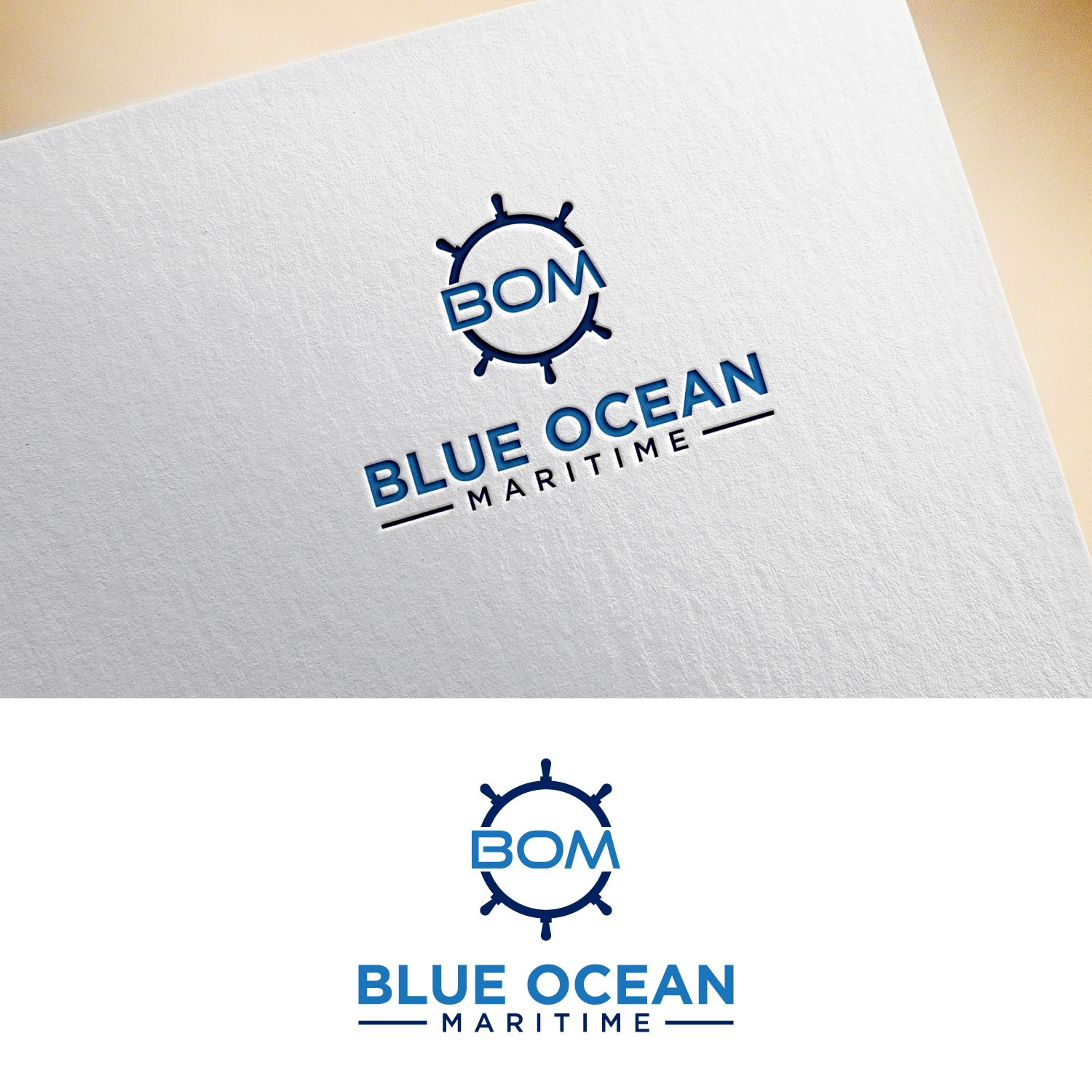 Logo Design by minimalab26 for Blue Ocean Maritime Consulting Ltd | Design #36944209